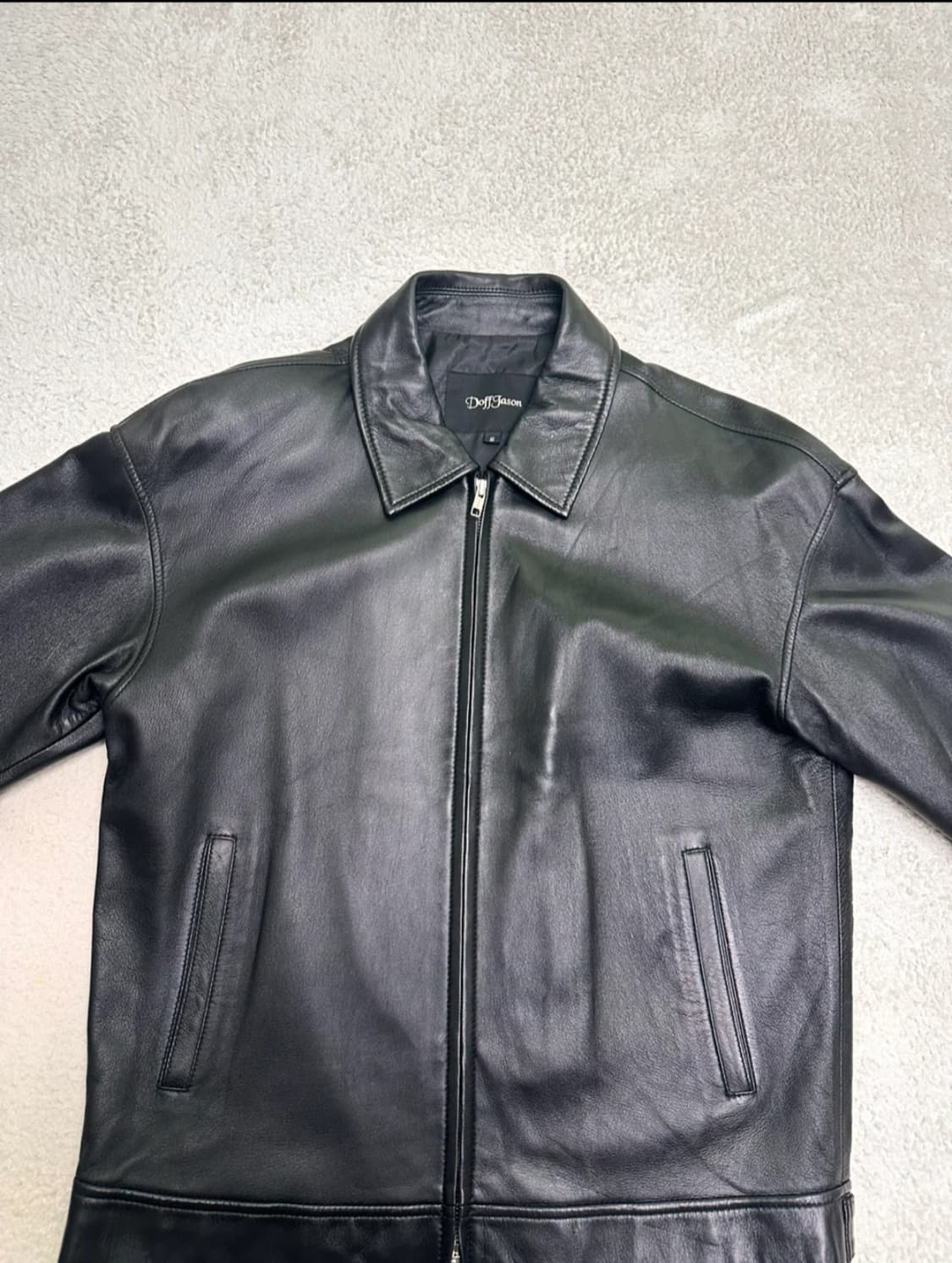 도프제이슨 램스킨 싱글자켓  가죽자켓 상품이미지1