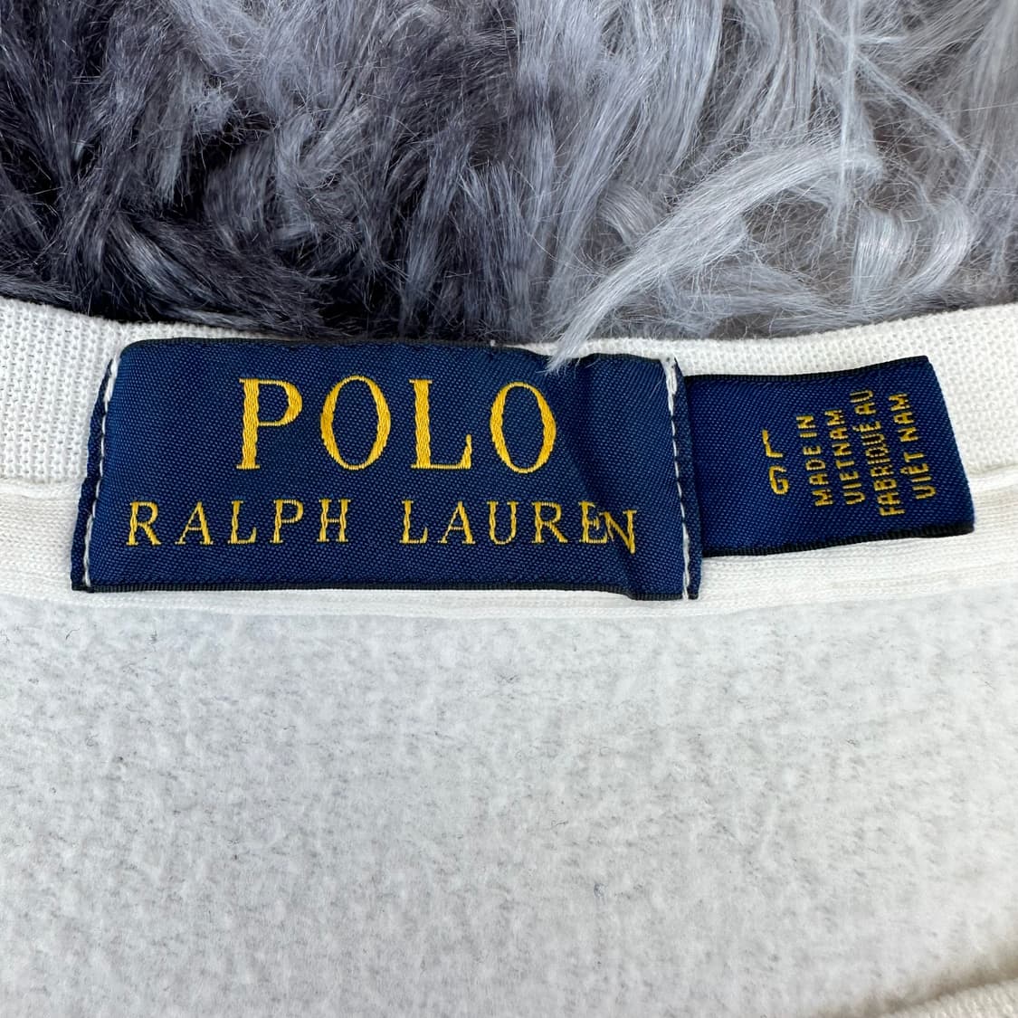 폴로 화이트 맨투맨 상품이미지5