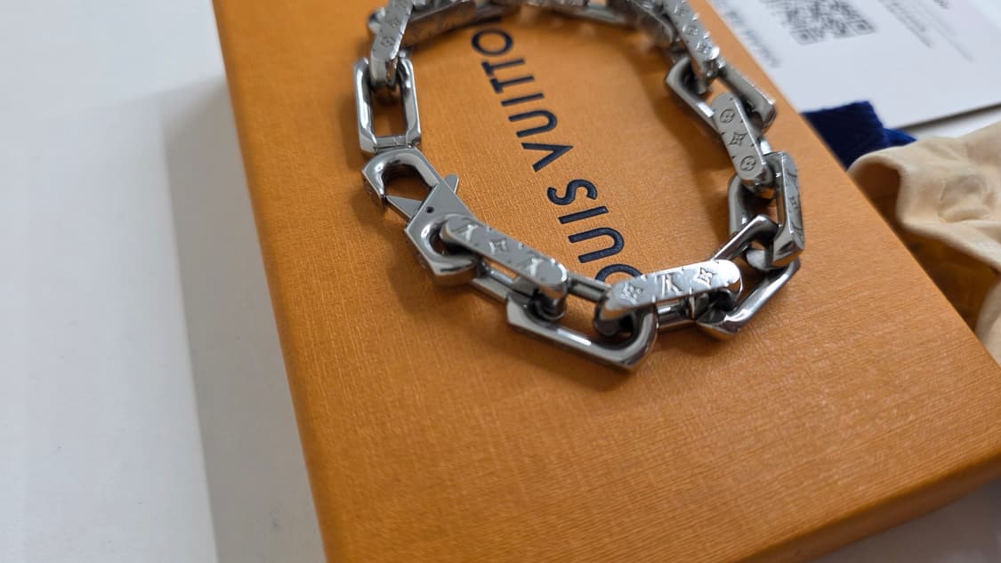 [풀구성]24ss 루이비통 버질아블로 체인팔찌 L 새상품급 상품이미지5