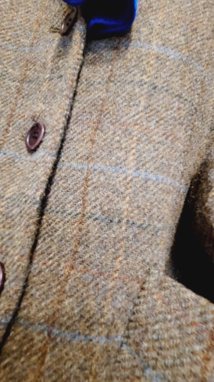 베지터블 울100%  체크자켓 상품이미지5