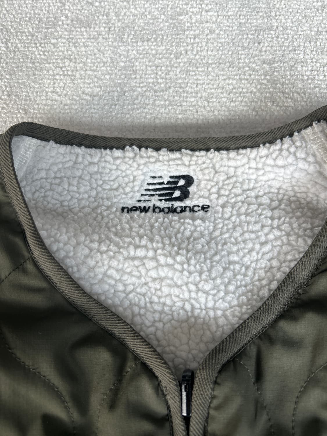 뉴발란스 유니 리버시블 보아 플리스 퀼팅 자켓 XL 상품이미지2