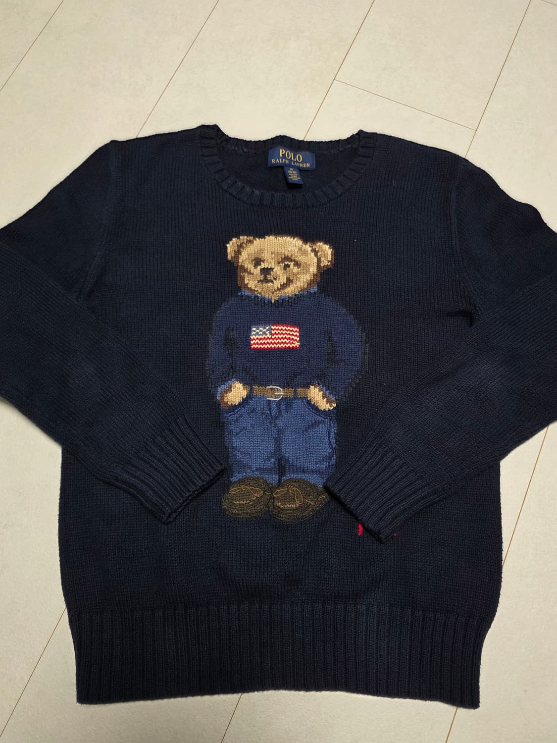폴로 베어 니트 곰돌이 니트 m 여성44 상품이미지1