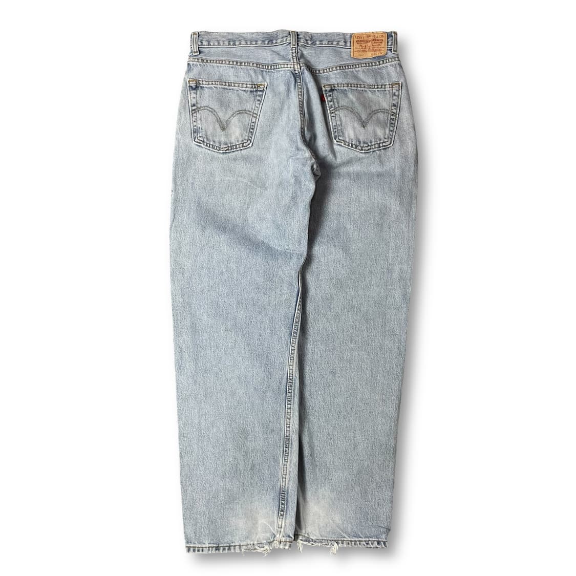 (36) 리바이스 550 36X32 연청 데님 팬츠 릴렉스드핏 상품이미지2