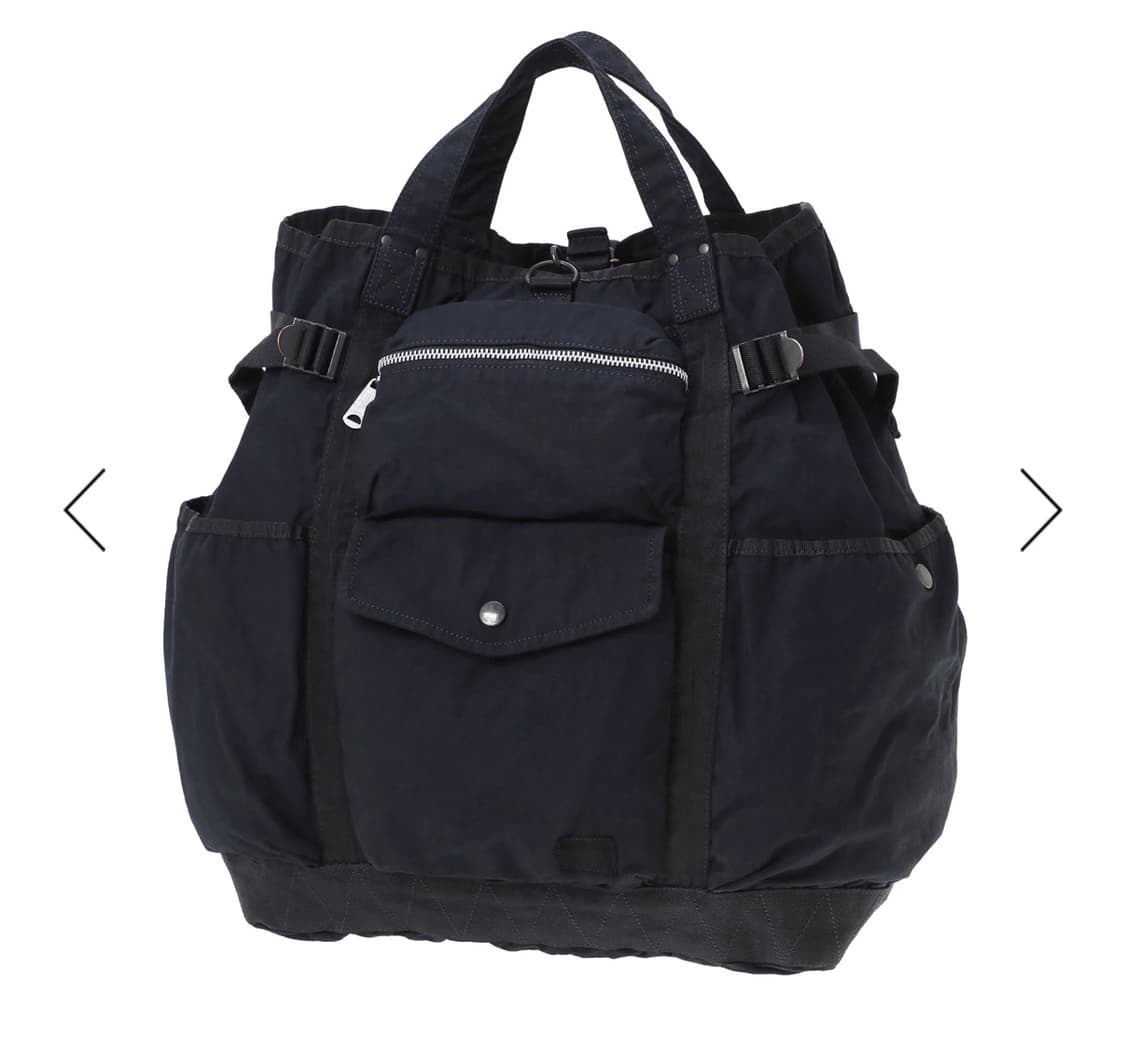 포터 크랙 투웨이 럭색 네이비 CRAG 토트백 백팩 상품이미지1