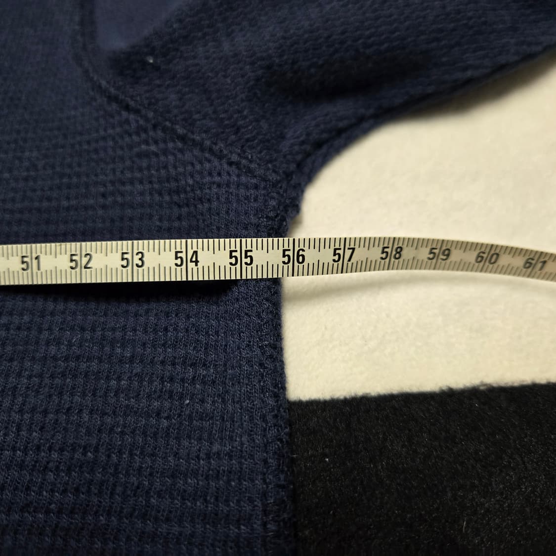 XL 폴로랄프로렌 와플 롱슬리브 긴팔티셔츠 네이비 상품이미지5