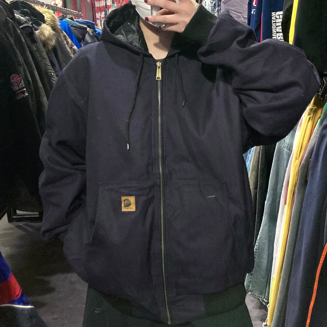 [IM] 칼하트 리메이크 워크자켓 네이비 상품이미지4