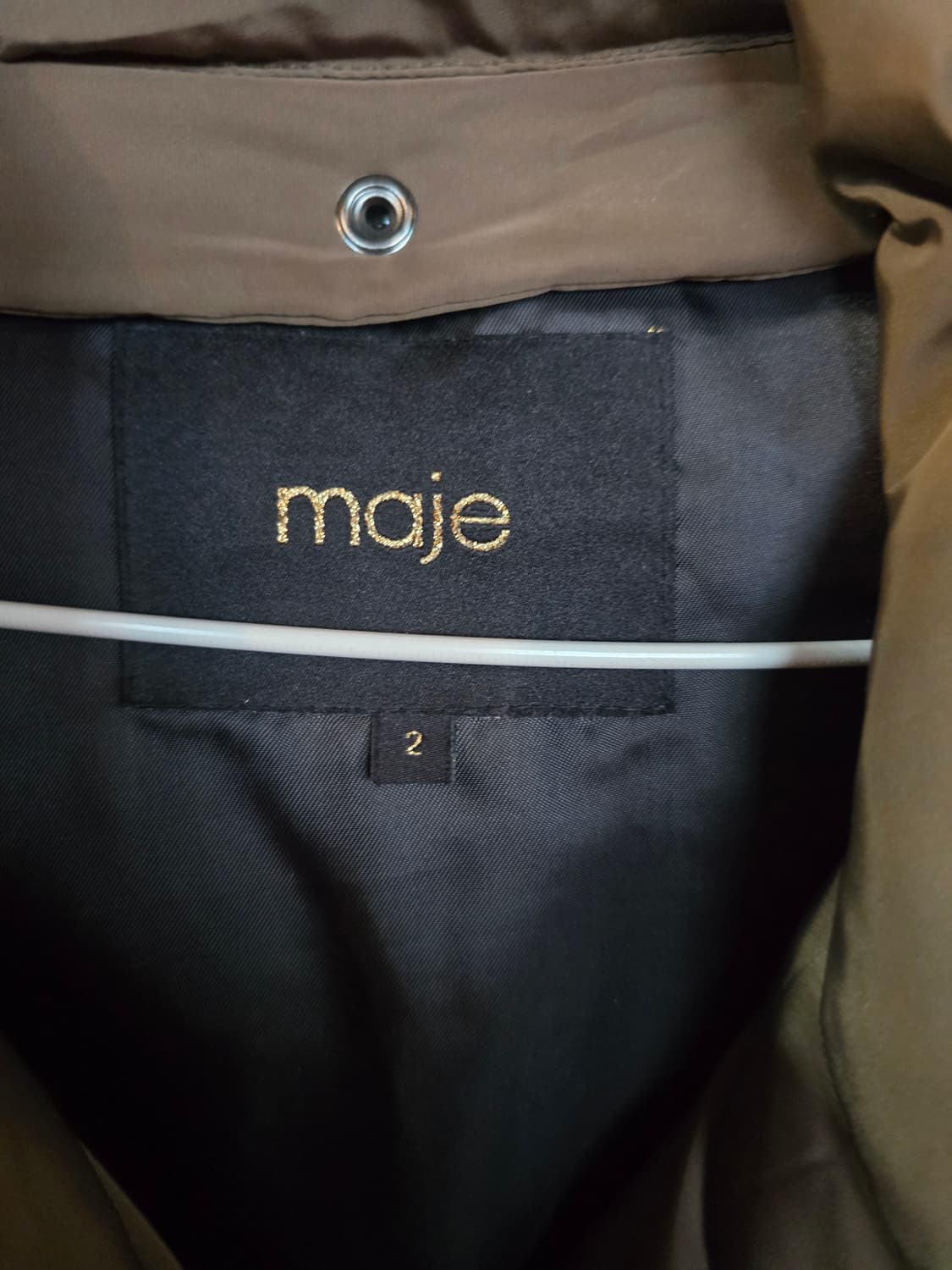 maje 마쥬 퍼 후드 오리털 패딩 상품이미지3