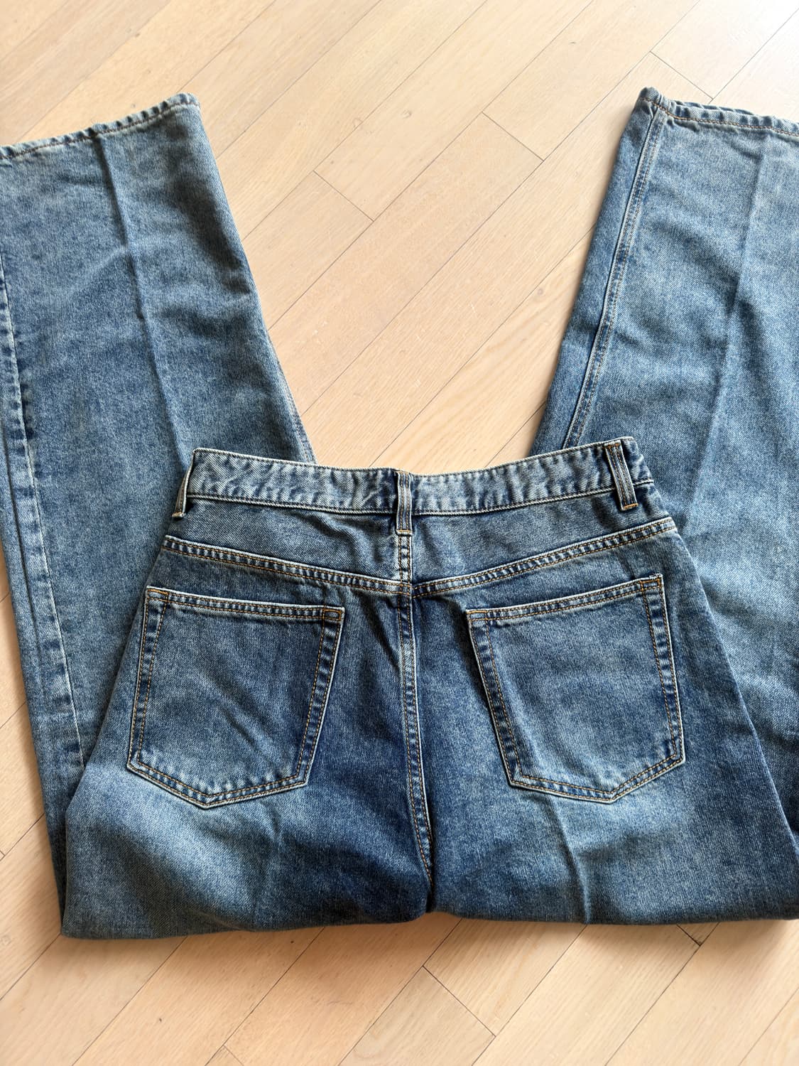 포커페이스 / TEN.CO 루즈 와이드 데님 / 2사이즈 상품이미지7