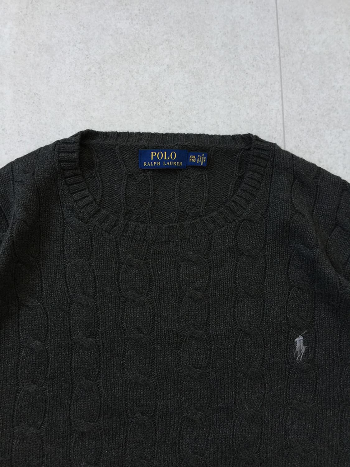 (MAN) 폴로랄프로렌 니트스웨터 XXL 상품이미지2