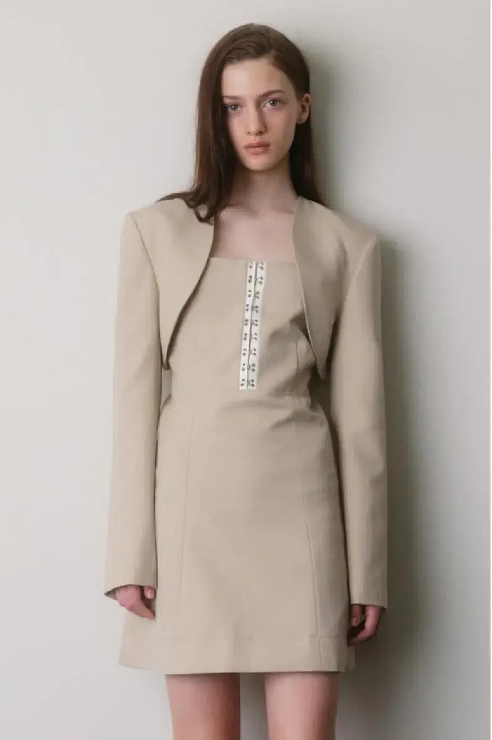 더티스 볼레로 원피스 셋업 안유진 상품이미지1