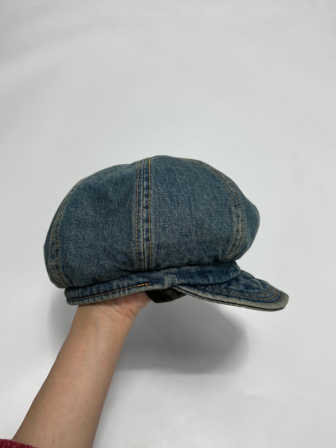 Spoon y2k 데님 뉴스보이캡 빵모자 빈티지 와투케 상품이미지6