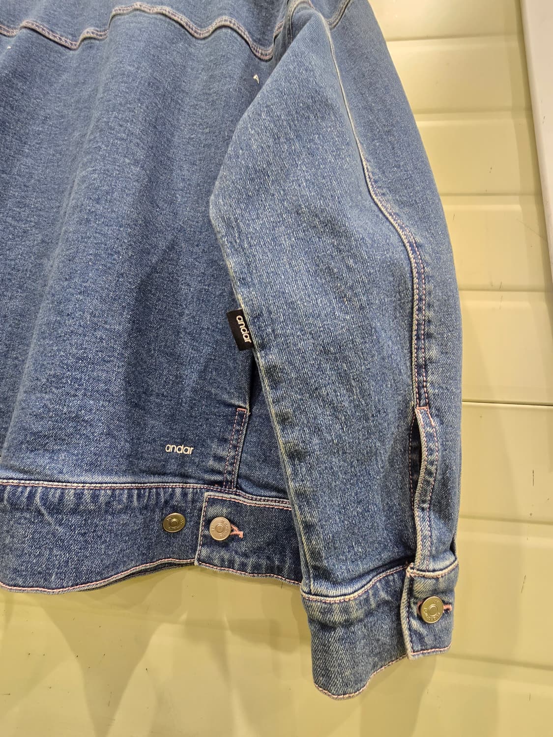 Andar 데님 청자켓 사이즈 4 상품이미지5