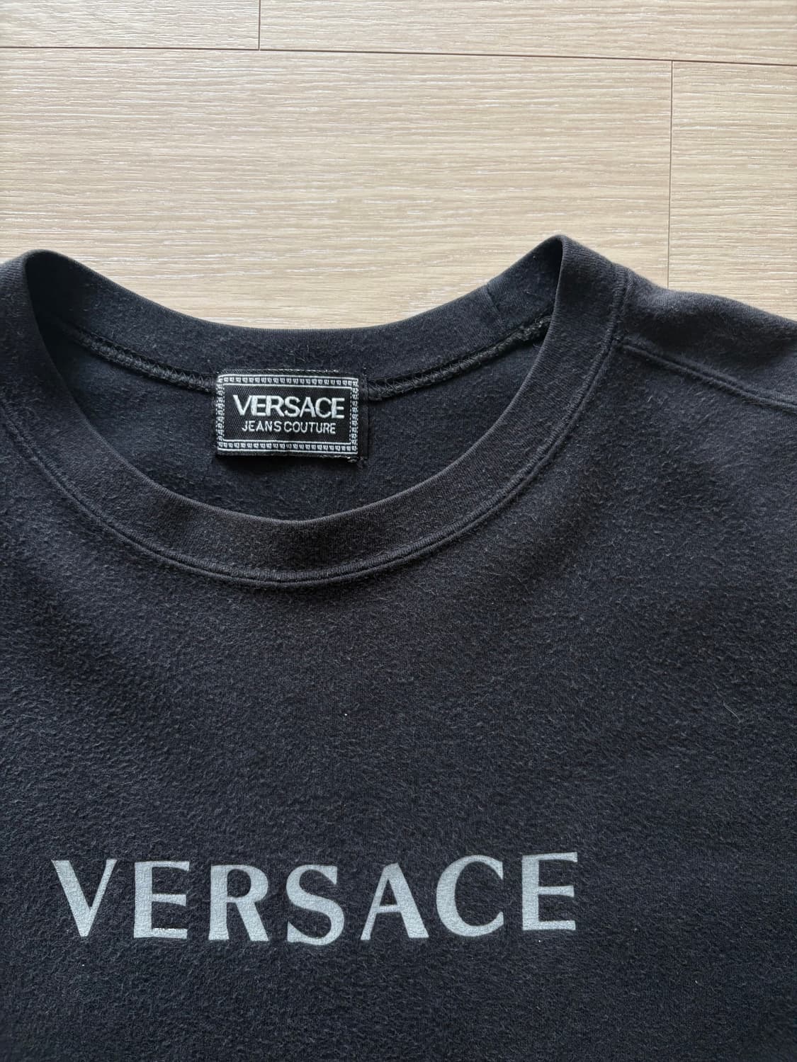 90s Versace spell out t-shirts 상품이미지3