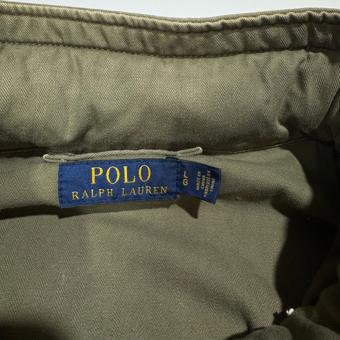 폴로 랄프로렌 카키 후드 필드 자켓 상품이미지8