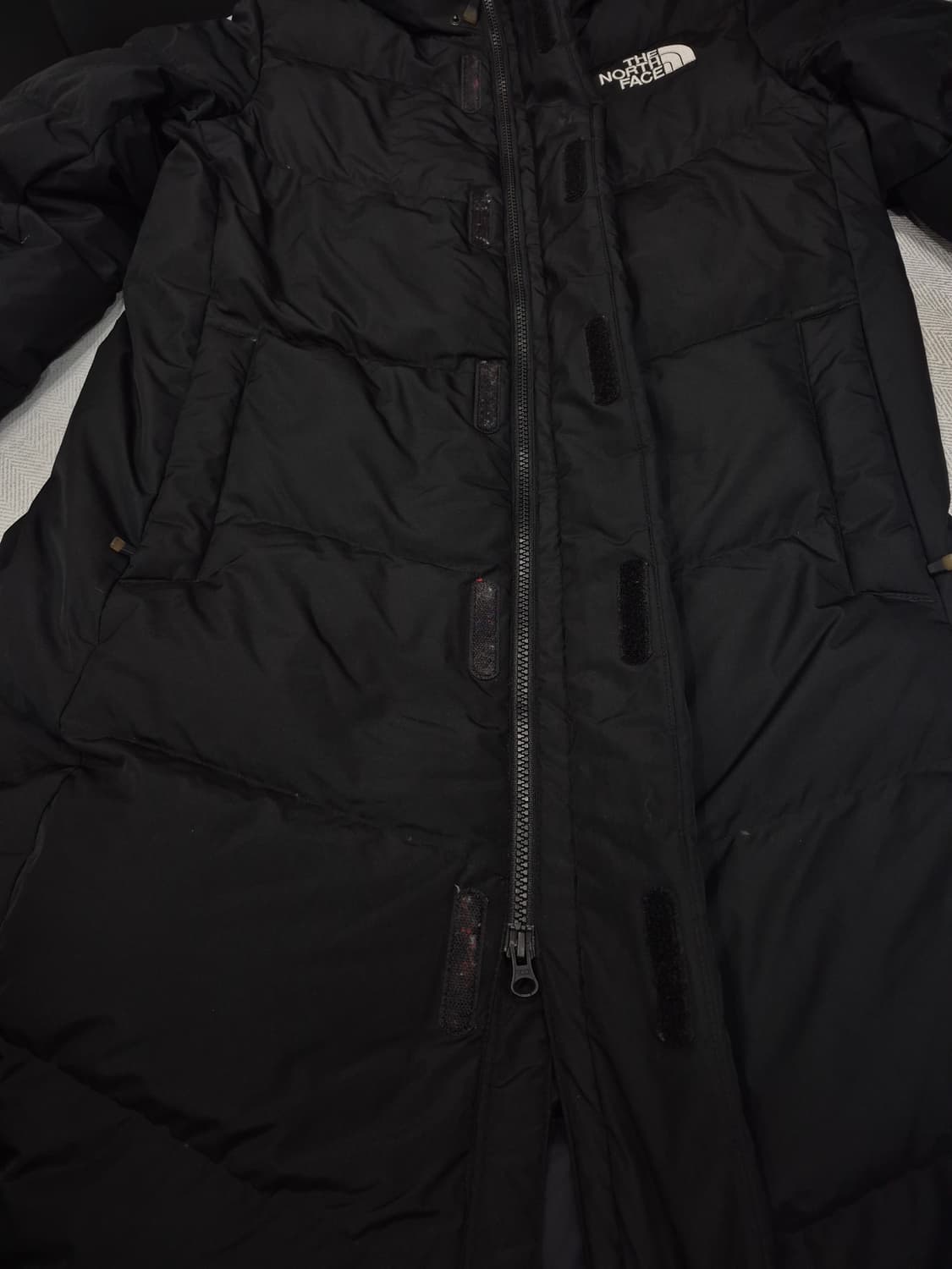 노스페이스 구스다운 롱패딩 점퍼 여성 85~90사이즈 상품이미지4
