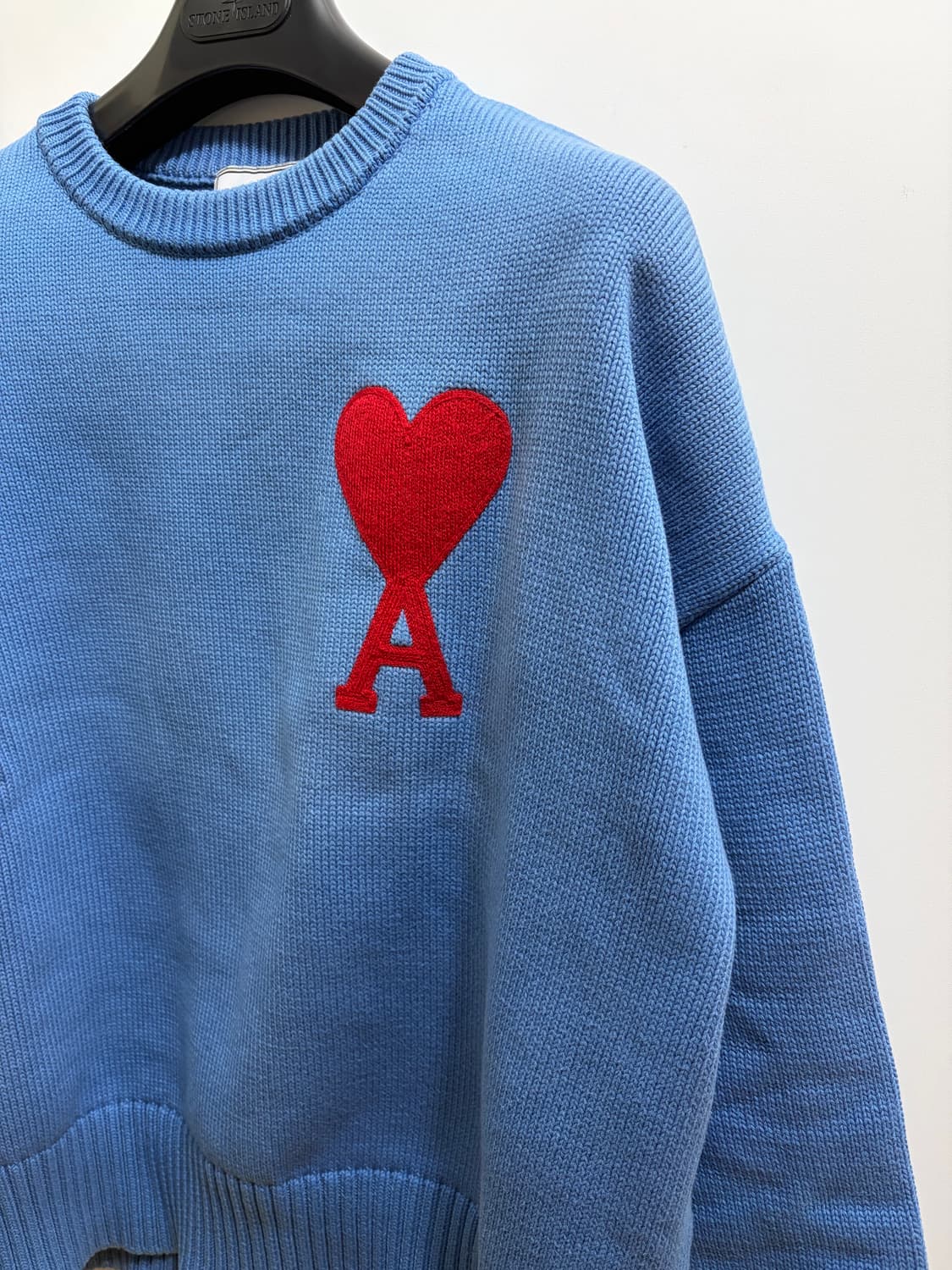 아미 정품 인타르시아 빅하트 니트 상품이미지3