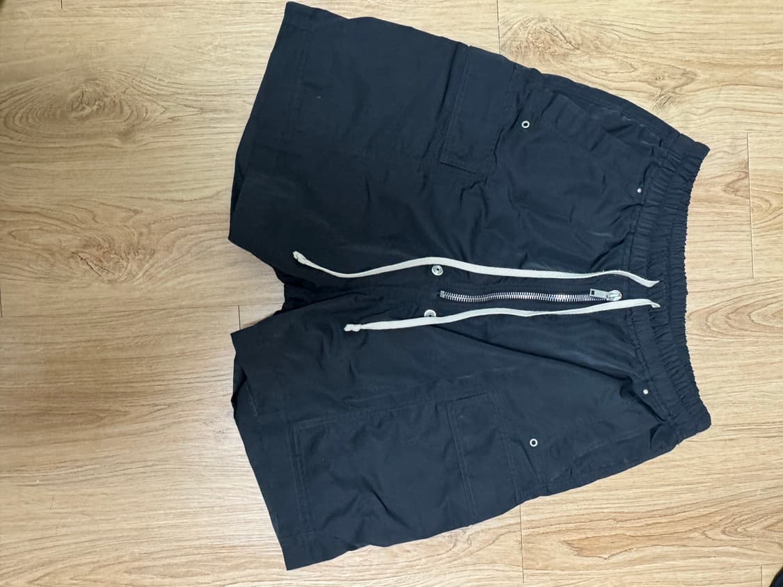 25ss 릭오웬스 드로스트링 폴리 카고 쇼츠 (50) 상품이미지3