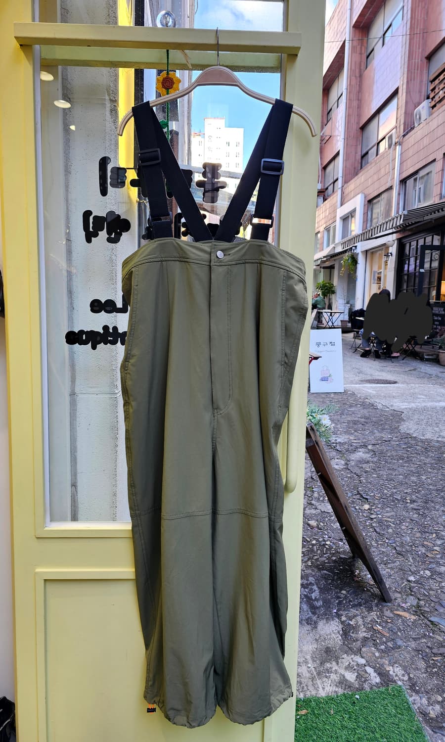Titicaca 카키 핀턱 오버롤 상품이미지3