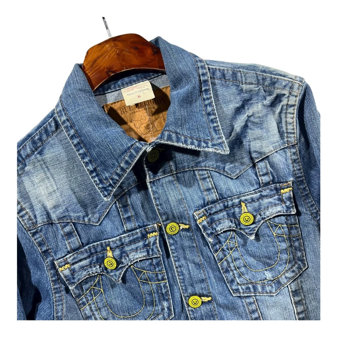 [True Religion] 트루릴리전 웨스턴 데님자켓 상품이미지3