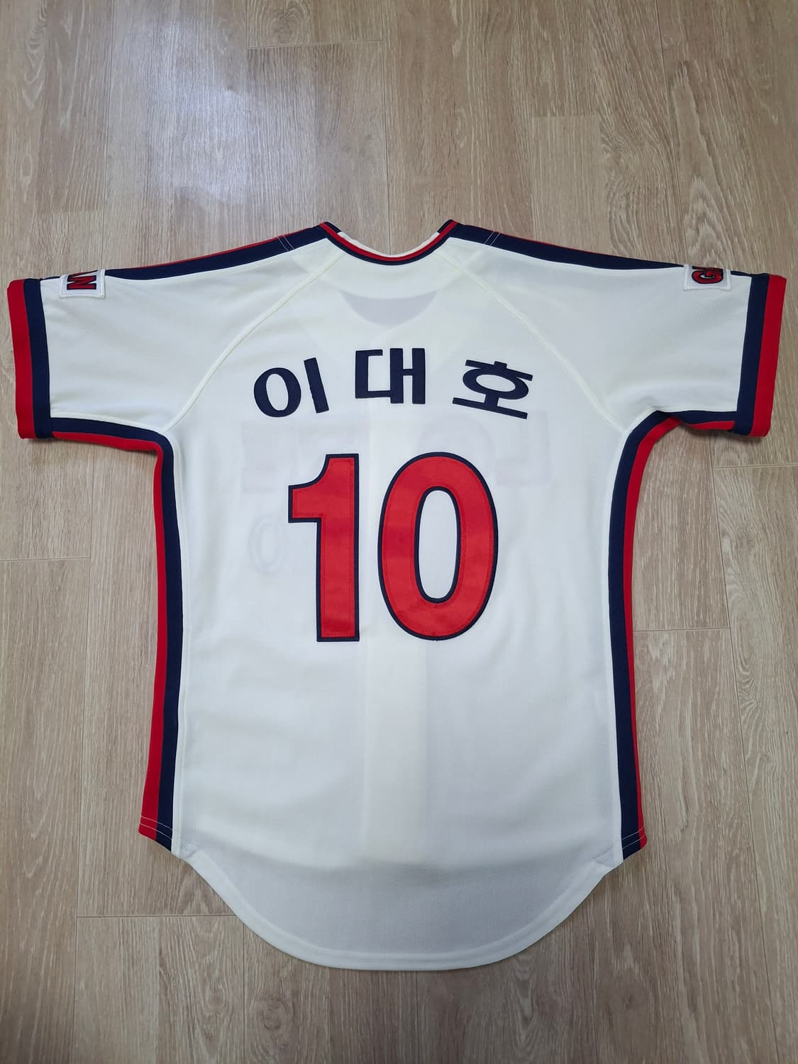 롯데자이언츠 이대호 22프로페셔널 챔피언 아이보리 85사이즈 유니폼 상품이미지2