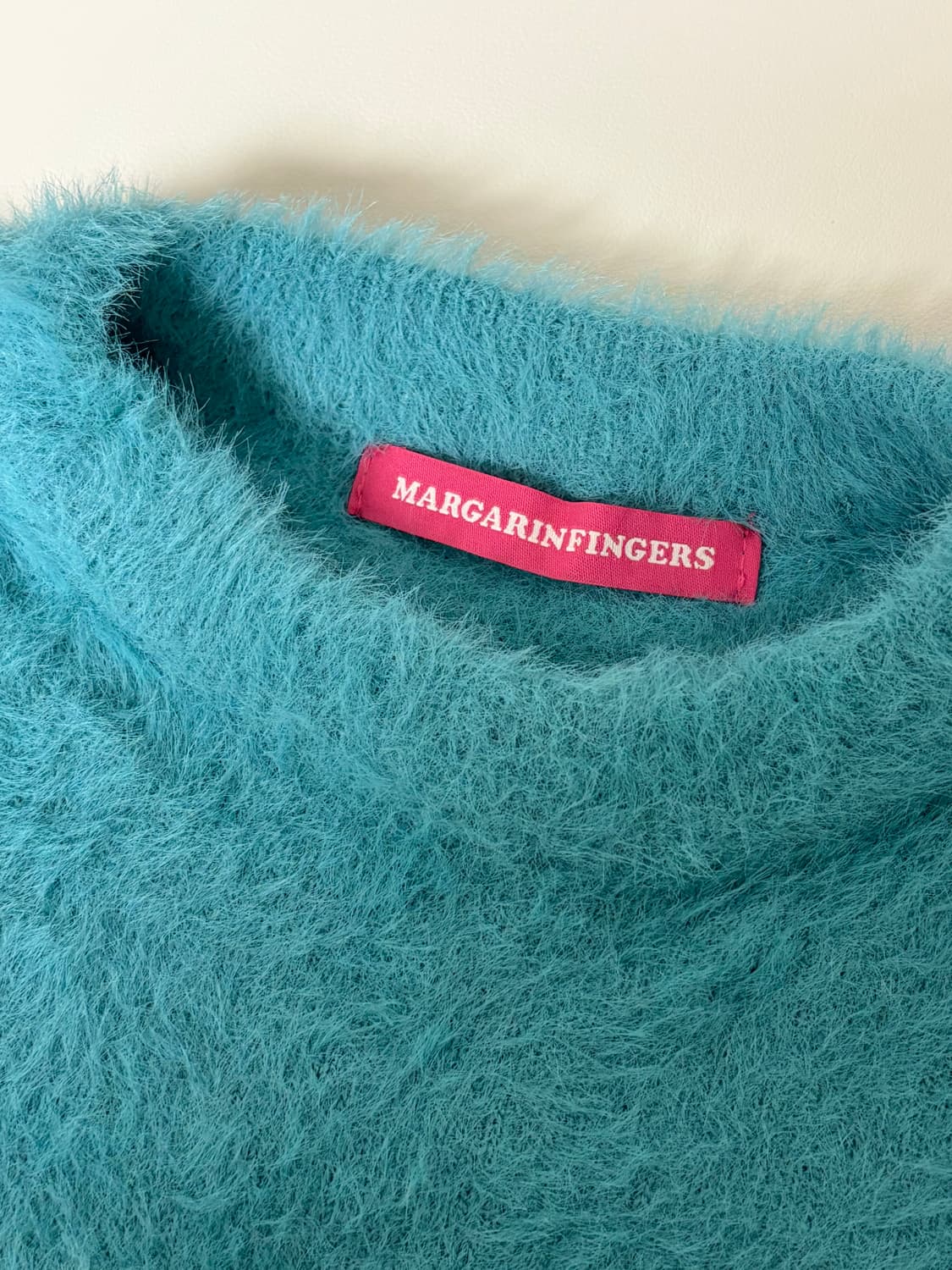 마가린핑거스 브러쉬드 별 니트 민트 상품이미지5