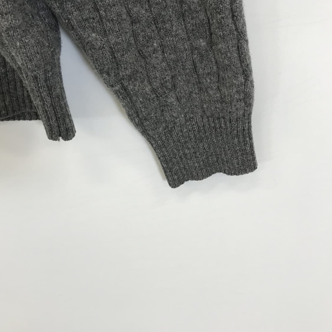 브룩스브라더스 셔틀랜드 램스울100프로 케이블니트 [L사이즈] 상품이미지3