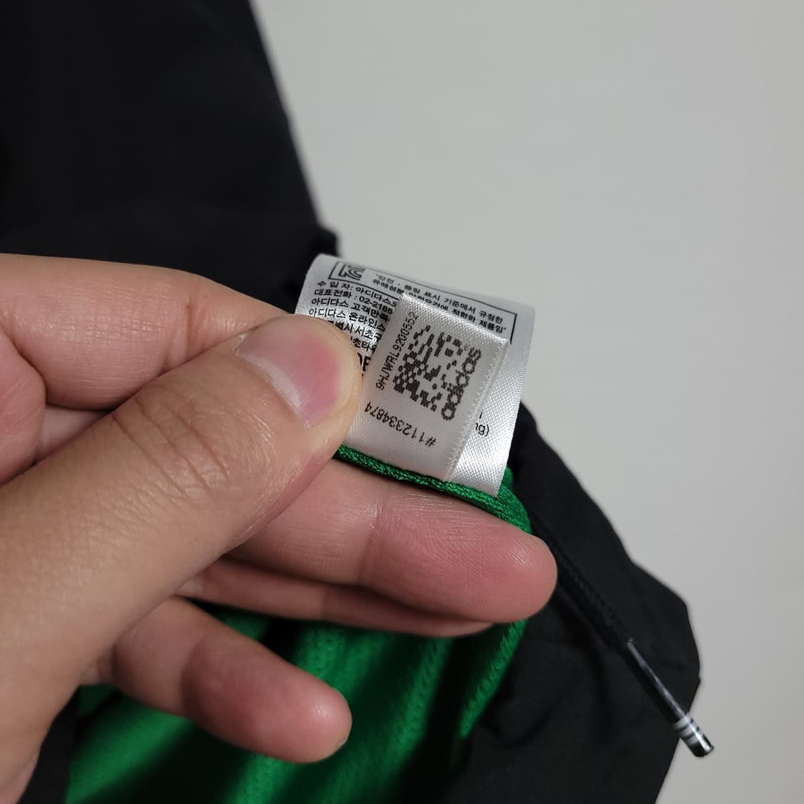 (105) ADIDAS 아디다스 블랙 코치 자켓 점퍼 상품이미지6