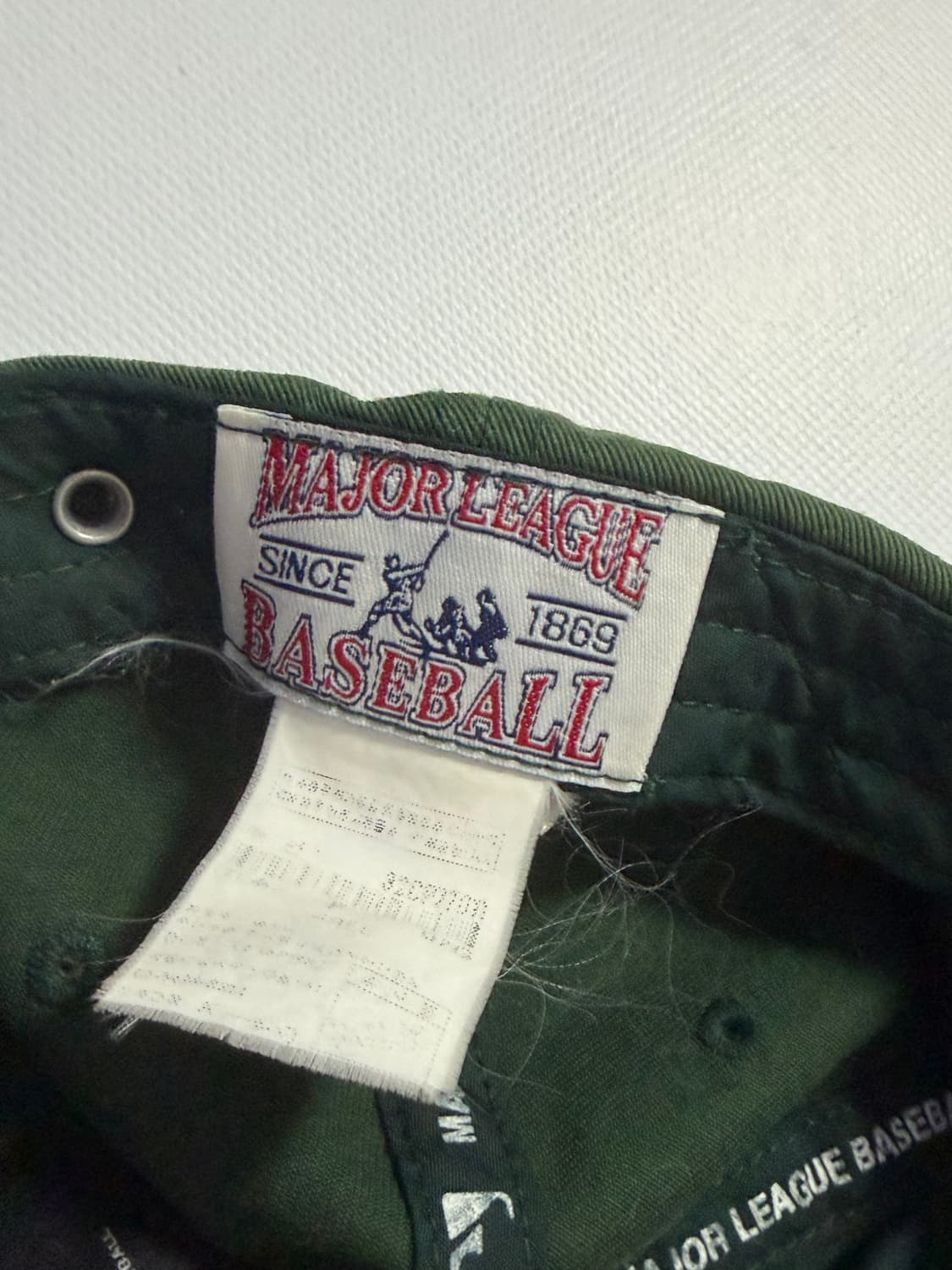 MLB 루키 언스트럭쳐 볼캡 LA green 상품이미지2