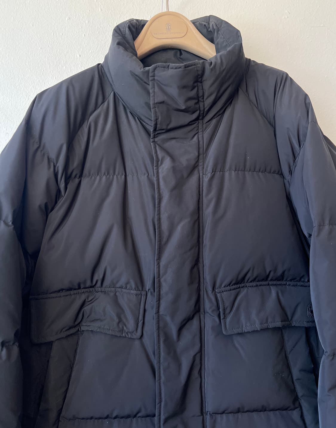 헤지스 Phiz 남성 블랙 구스다운패딩점퍼 상품이미지2