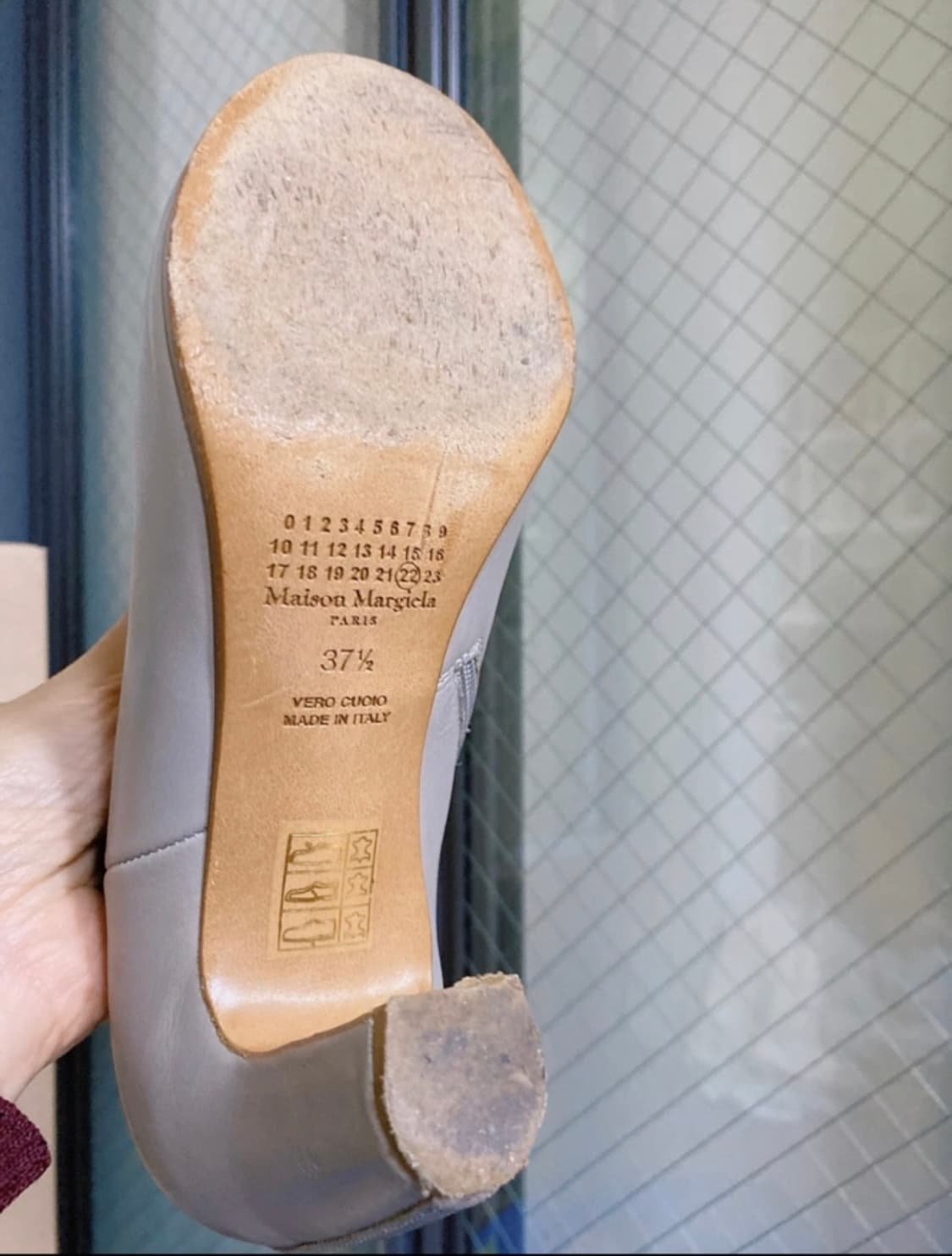 메종 마르지엘라 토오픈 앵글부츠 부티 신발 37 1/2 상품이미지4