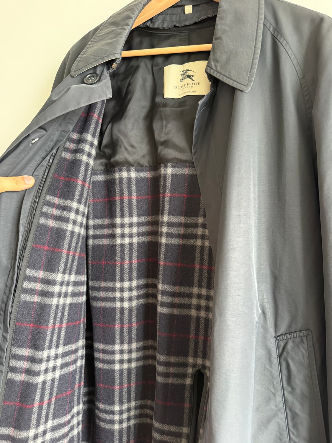 버버리(Burberry) 싱글 코트(ENGLAND, 내부 포함) 상품이미지9