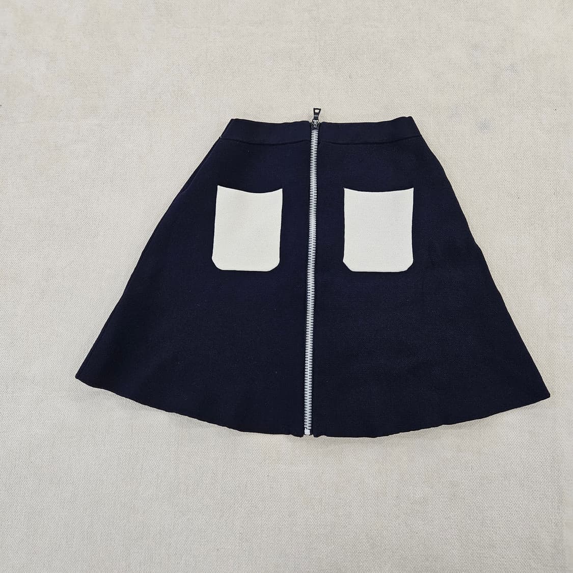 [1] Sandro 산드로 A라인 지퍼 클로저 미니 스커트 0116Y1 상품이미지2