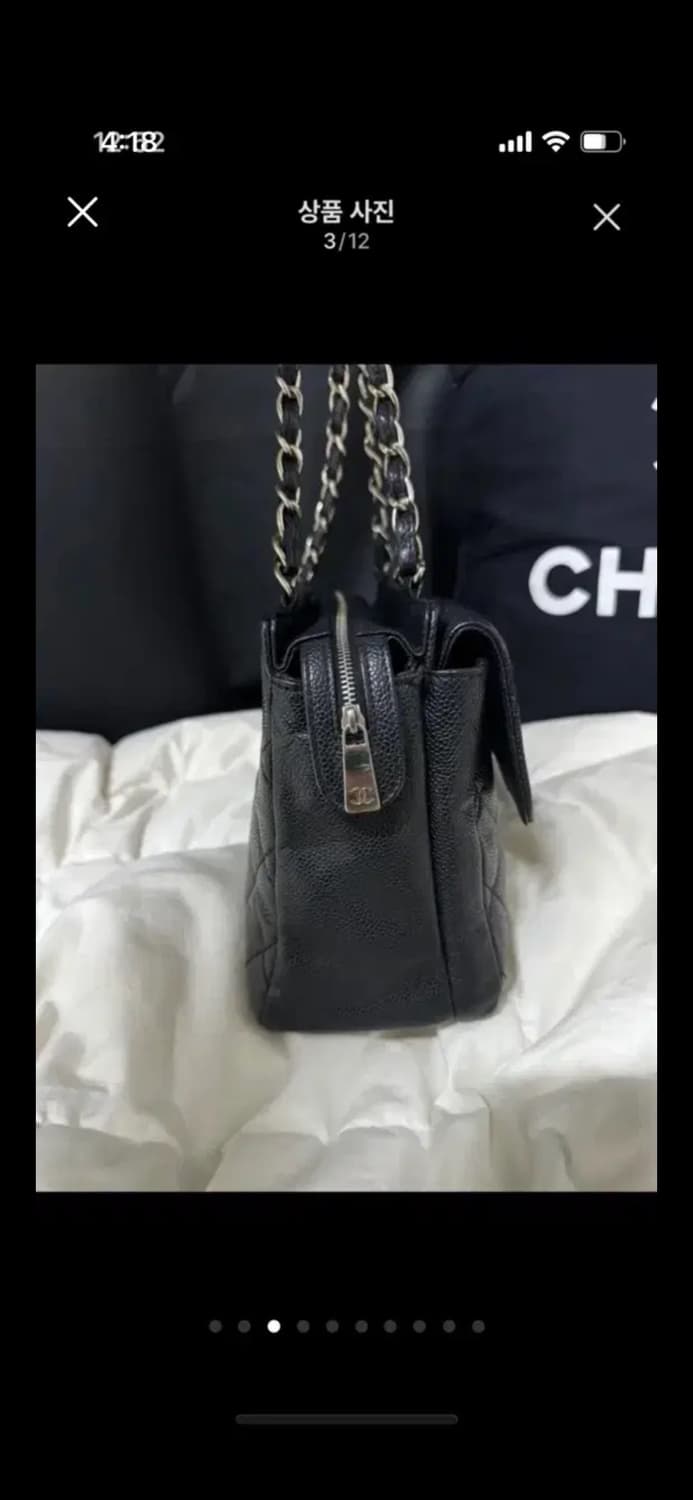 정품 샤넬 캐비어 숄더백 상품이미지3