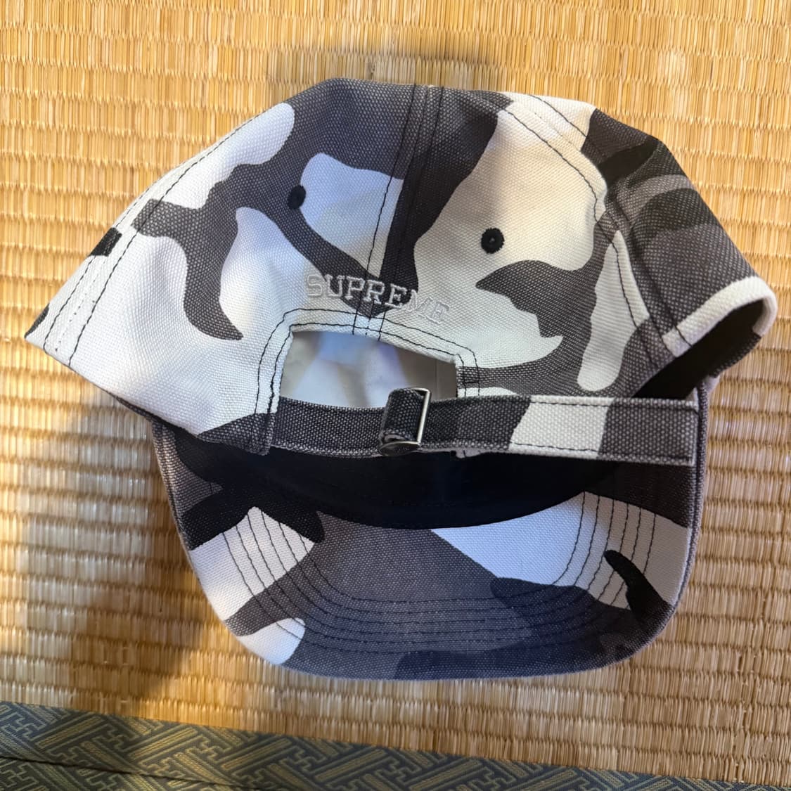 슈프림 s로고 카모 볼캡 상품이미지2