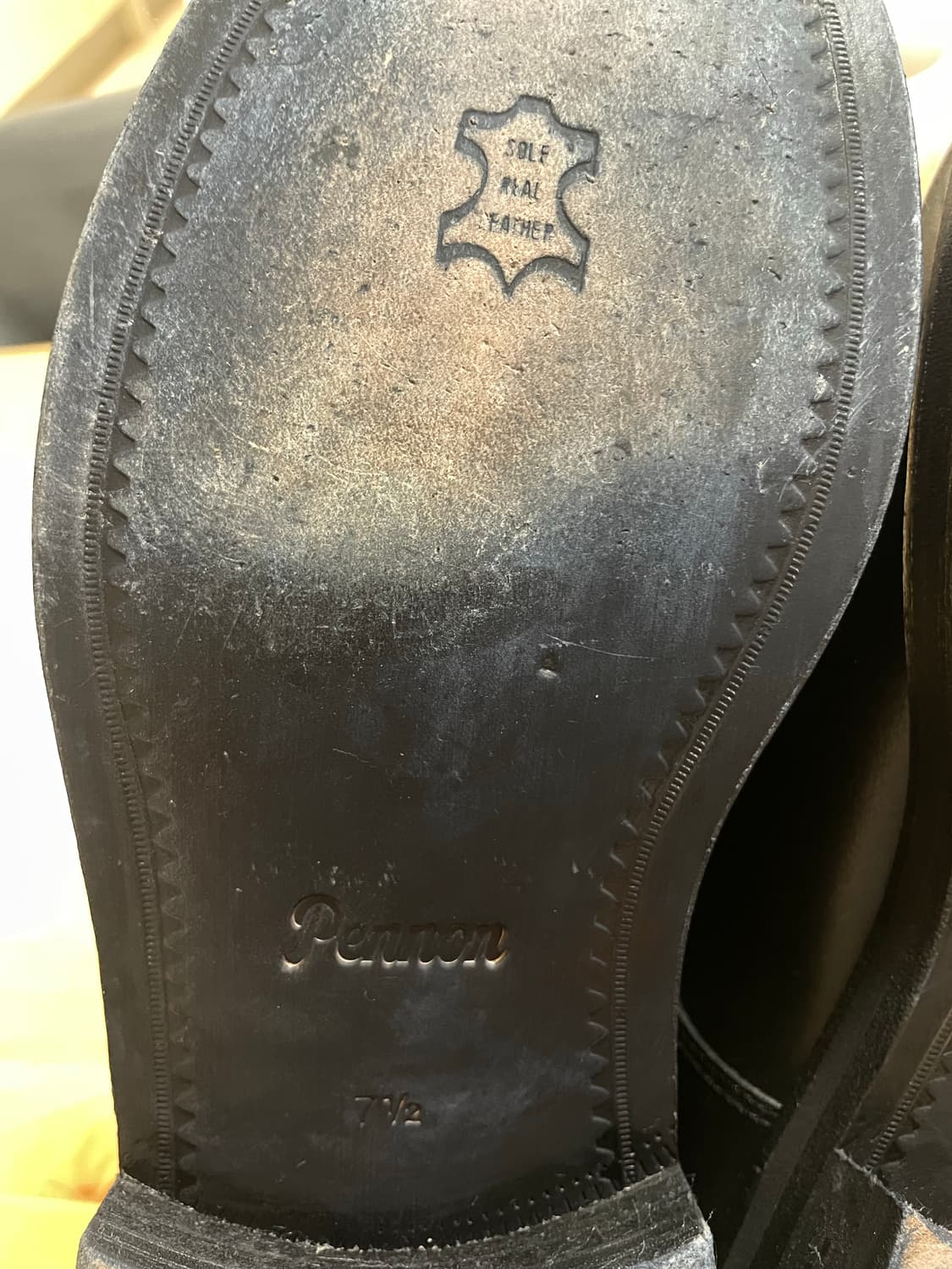 페넌 더비슈즈 7.5(255-260) 상품이미지6