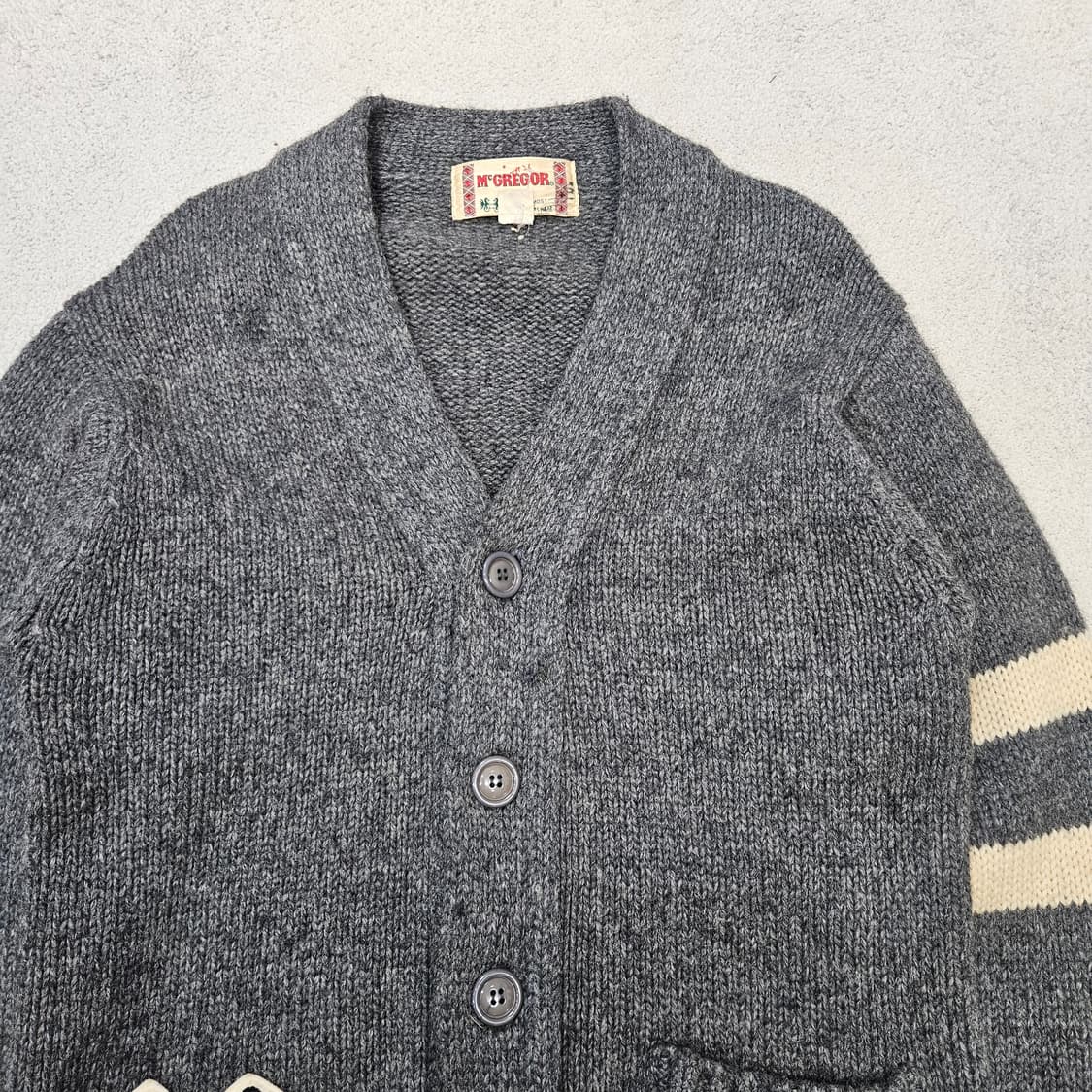 맥그리거 울 가디건 M 상품이미지3