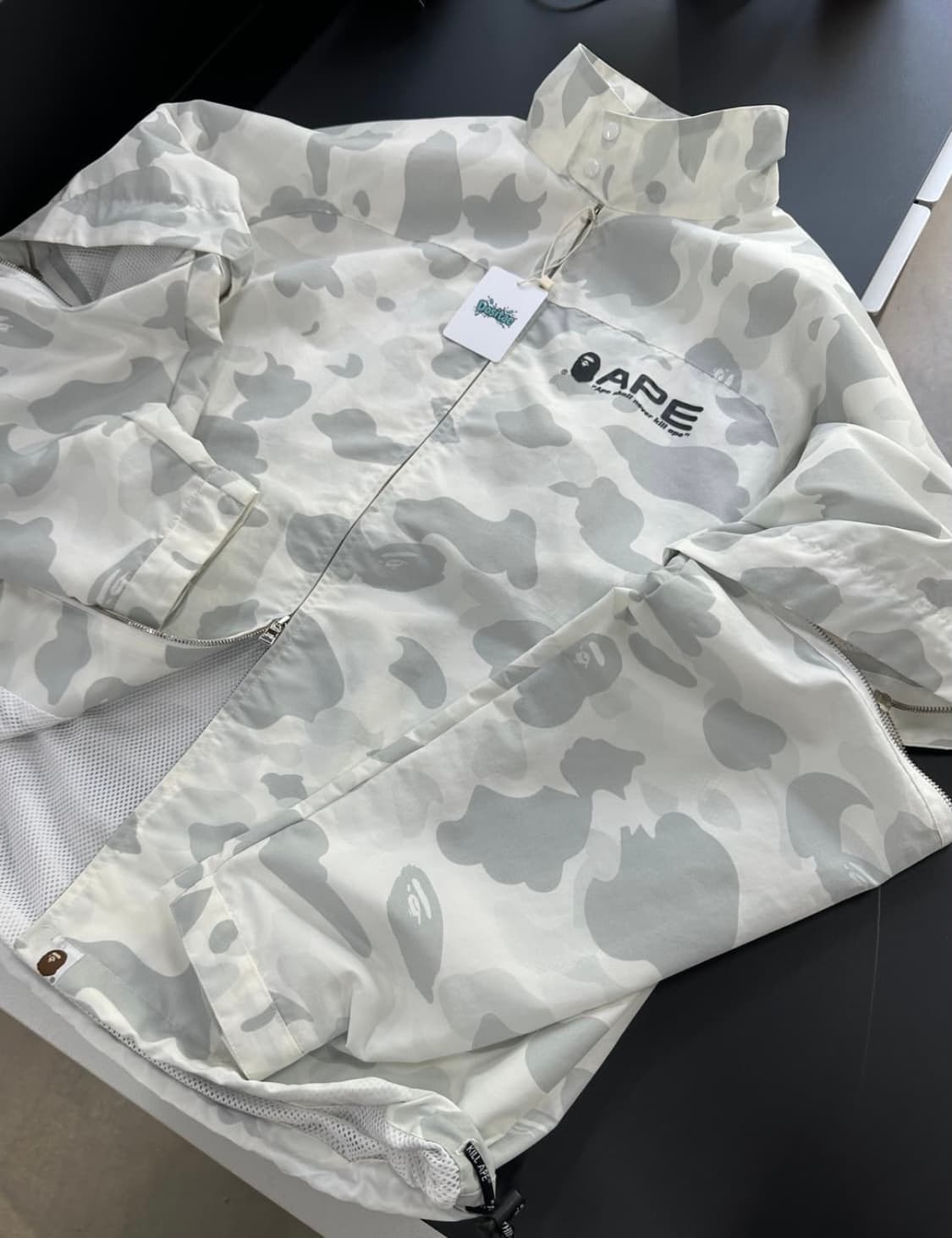 베이프 백계 팔분리 코치자켓 상품이미지3