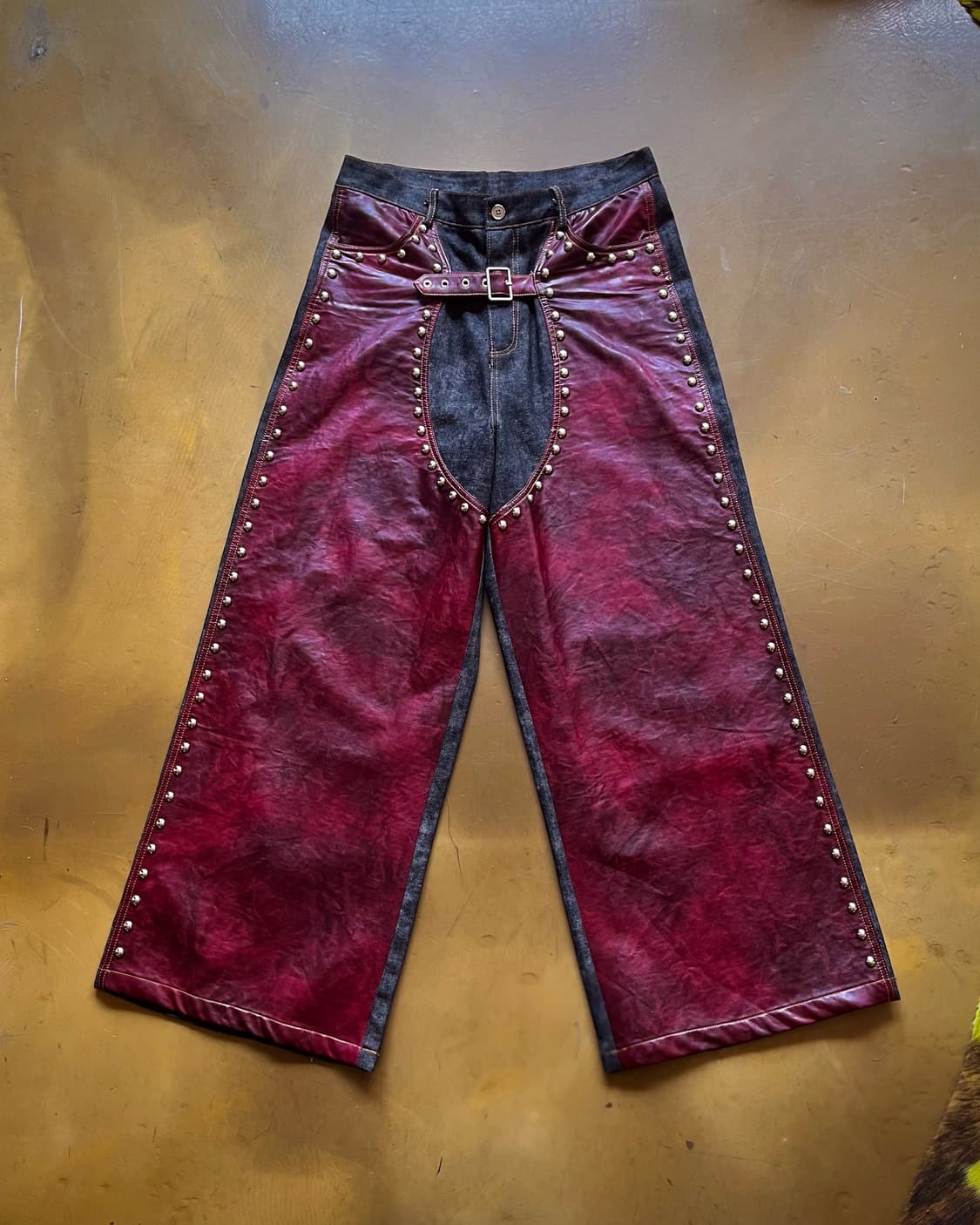 STArT EXCEED END Leather Studs Denim 상품이미지3