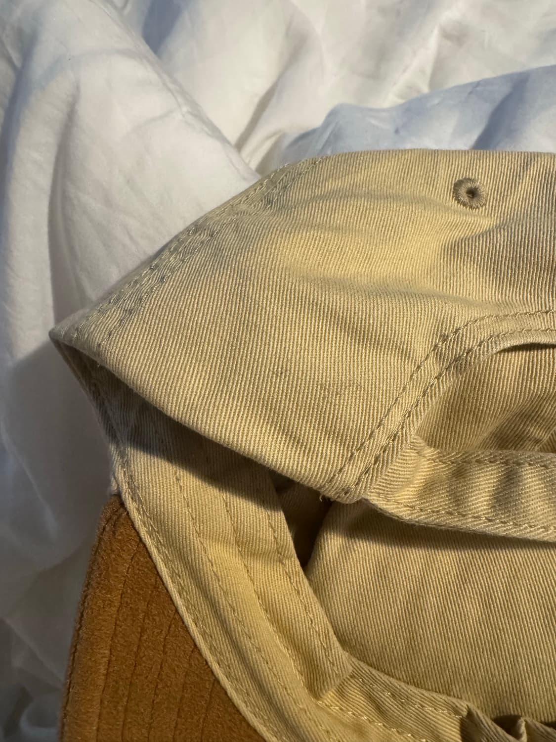 휴먼메이드 5 패널 트윌 캡 #2 베이지 모자 상품이미지4