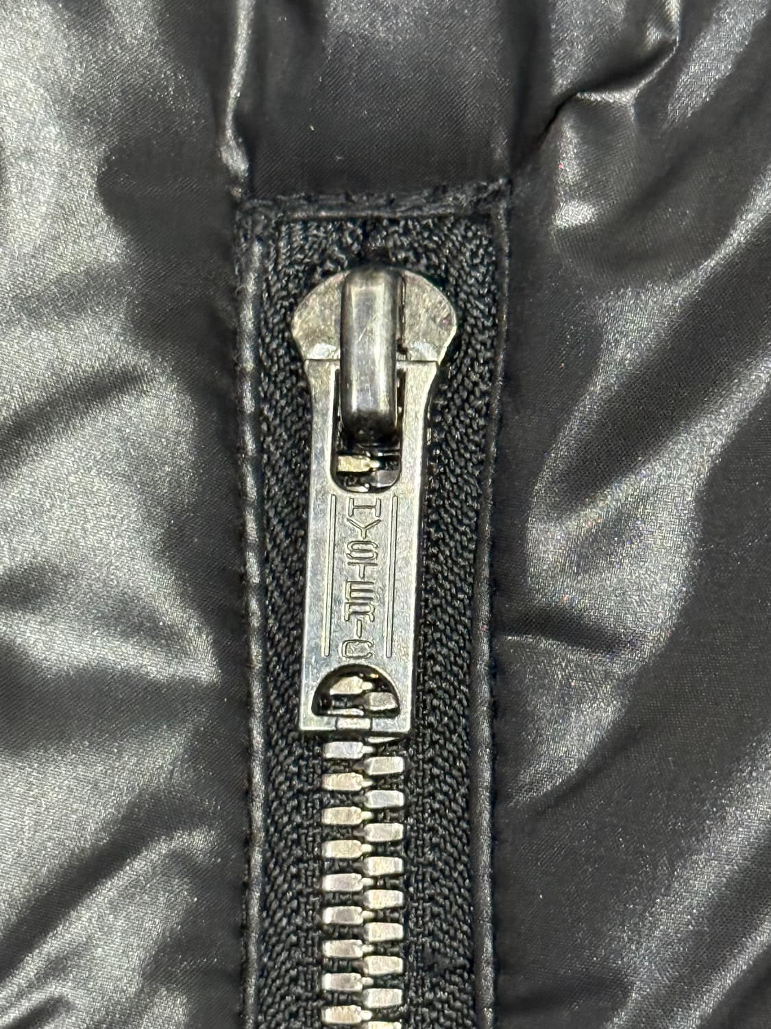 히스테릭 글래머 아카이브 사선 지퍼 히스걸 패치 라이더 패딩 자켓 상품이미지6