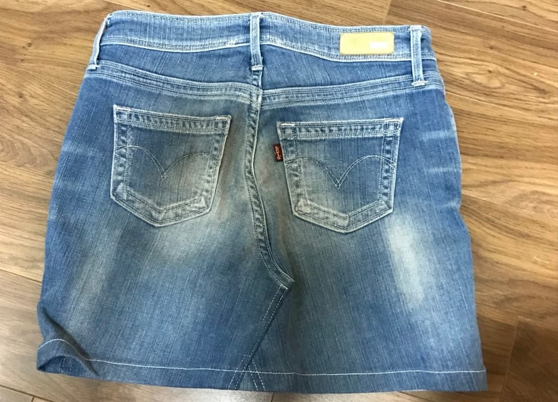 리바이스 데님 미니 스커트 상품이미지2