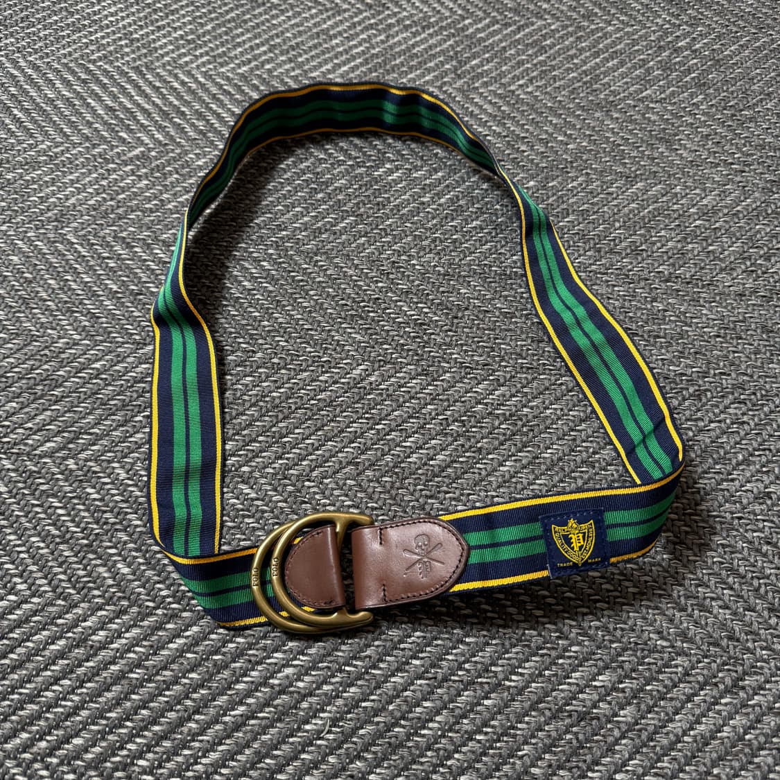 폴로 랄프로렌 트리밍 위빙 벨트 상품이미지1