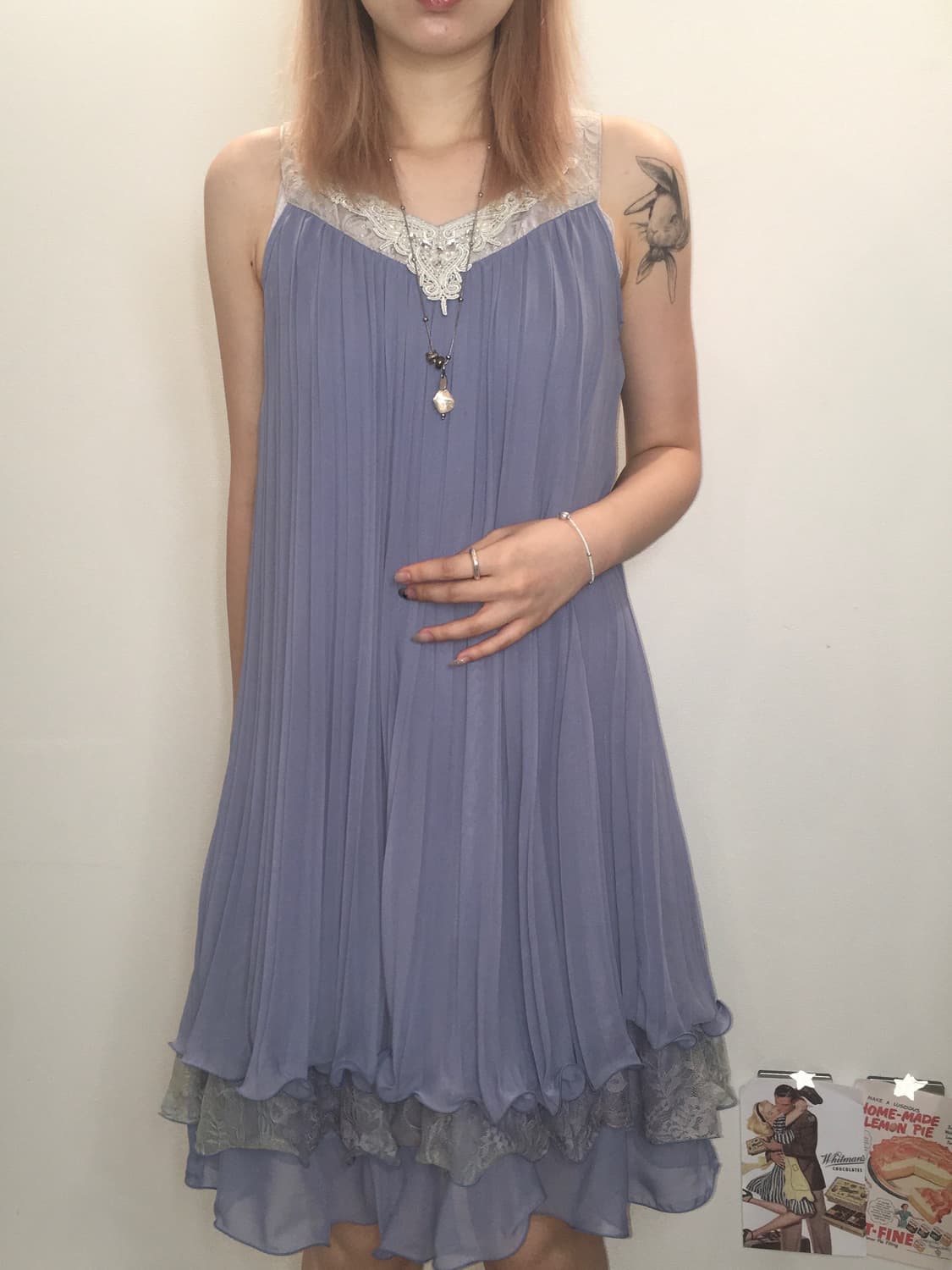 Axes femme 퍼플 페어리 레이스 원피스 상품이미지1