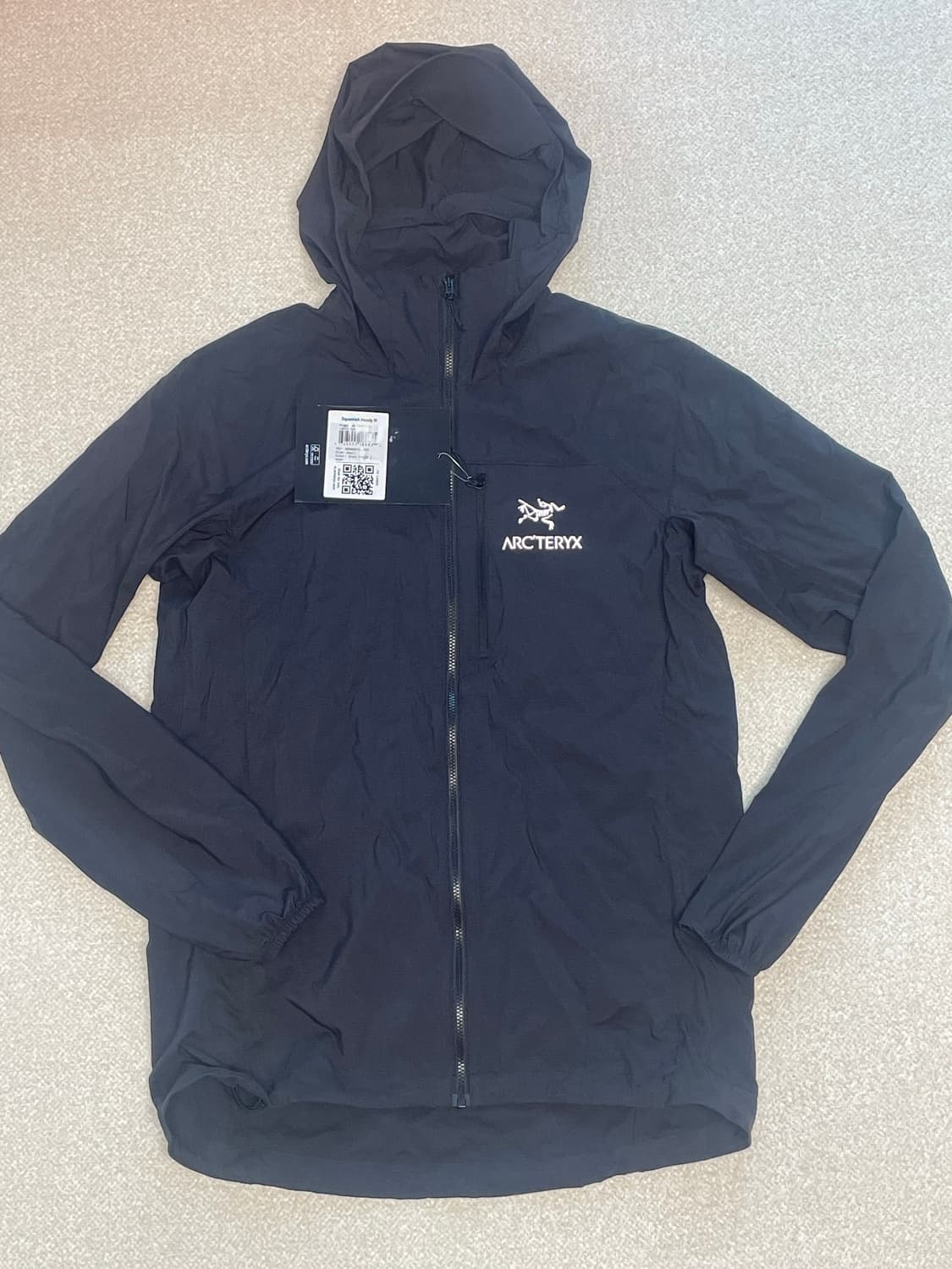 아크테릭스 스쿼미시 후디 블랙 색상 S 사이즈 상품이미지1