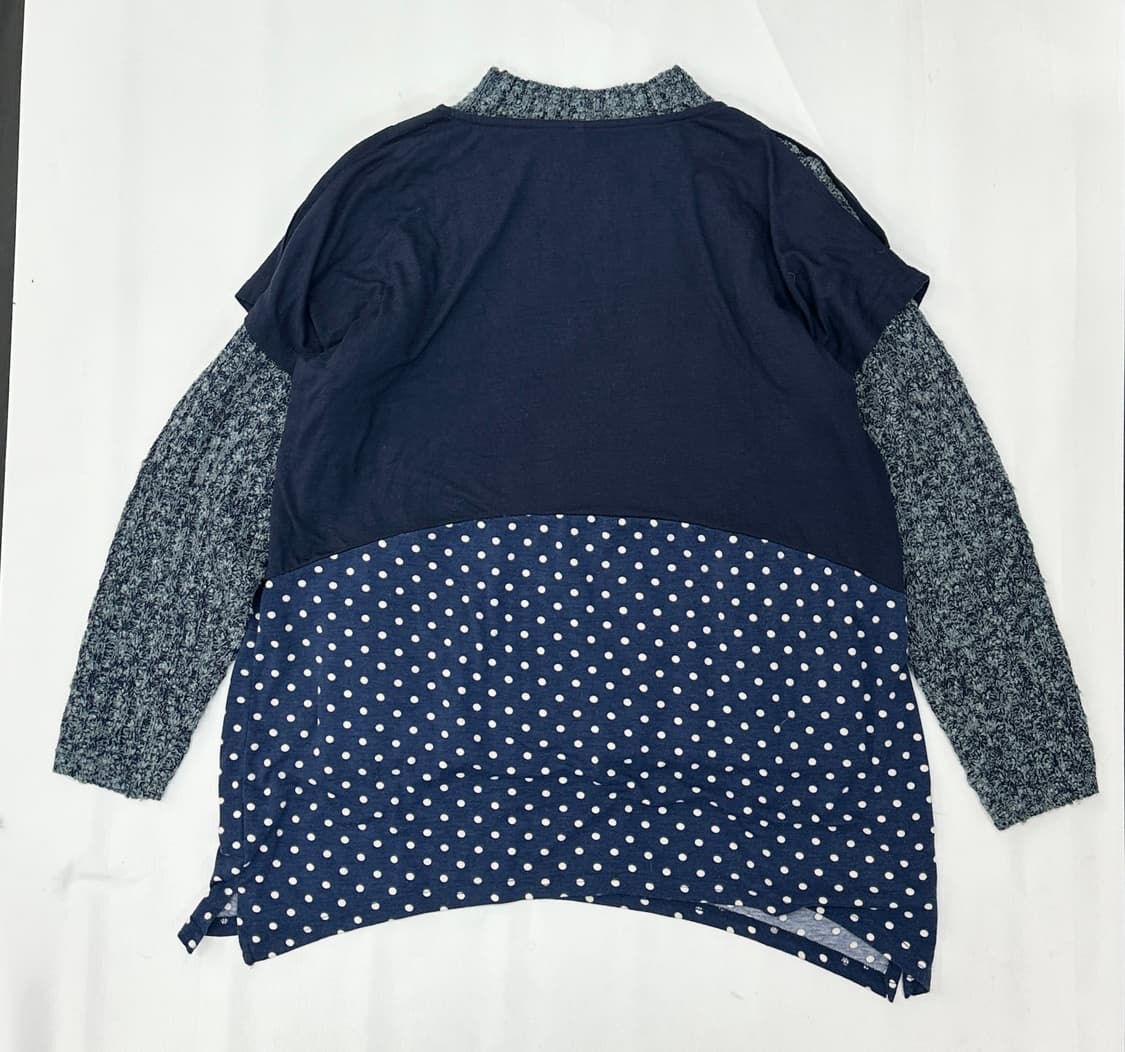 💙하구미의 도트 코디세트💙 레이어드 그런지 러블리 에스닉 일본빈티지 상품이미지4