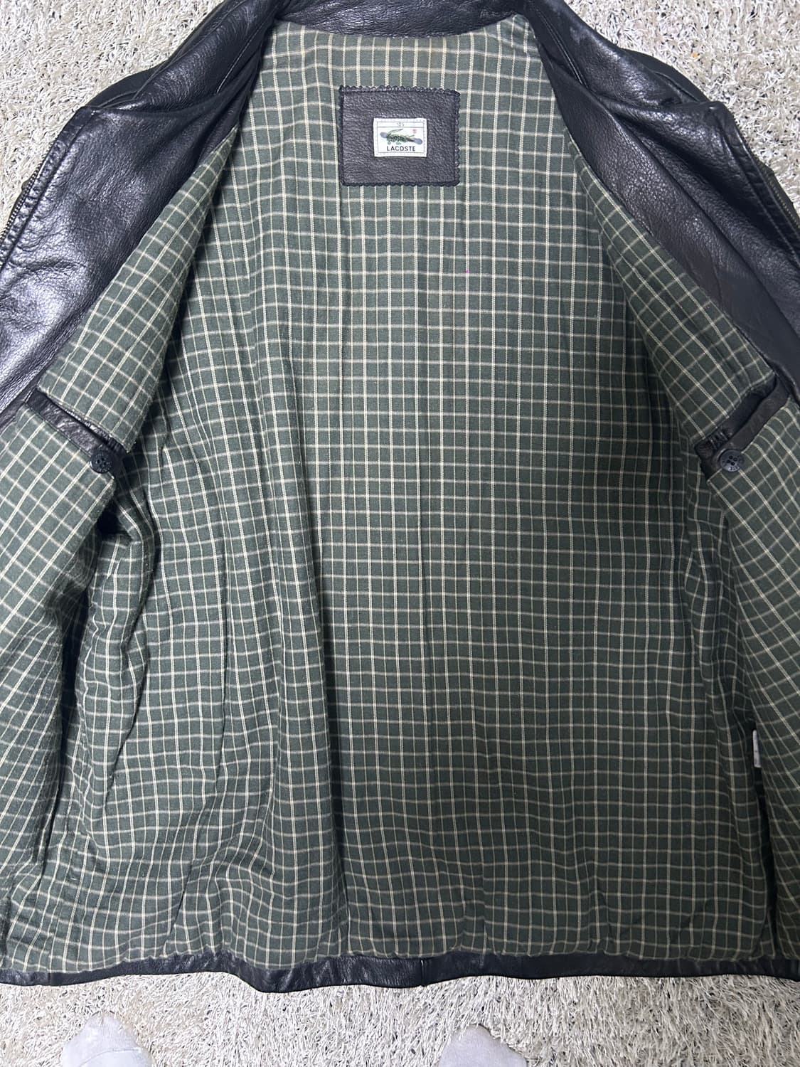 라코스테 양가죽 자켓 105-110 상품이미지5