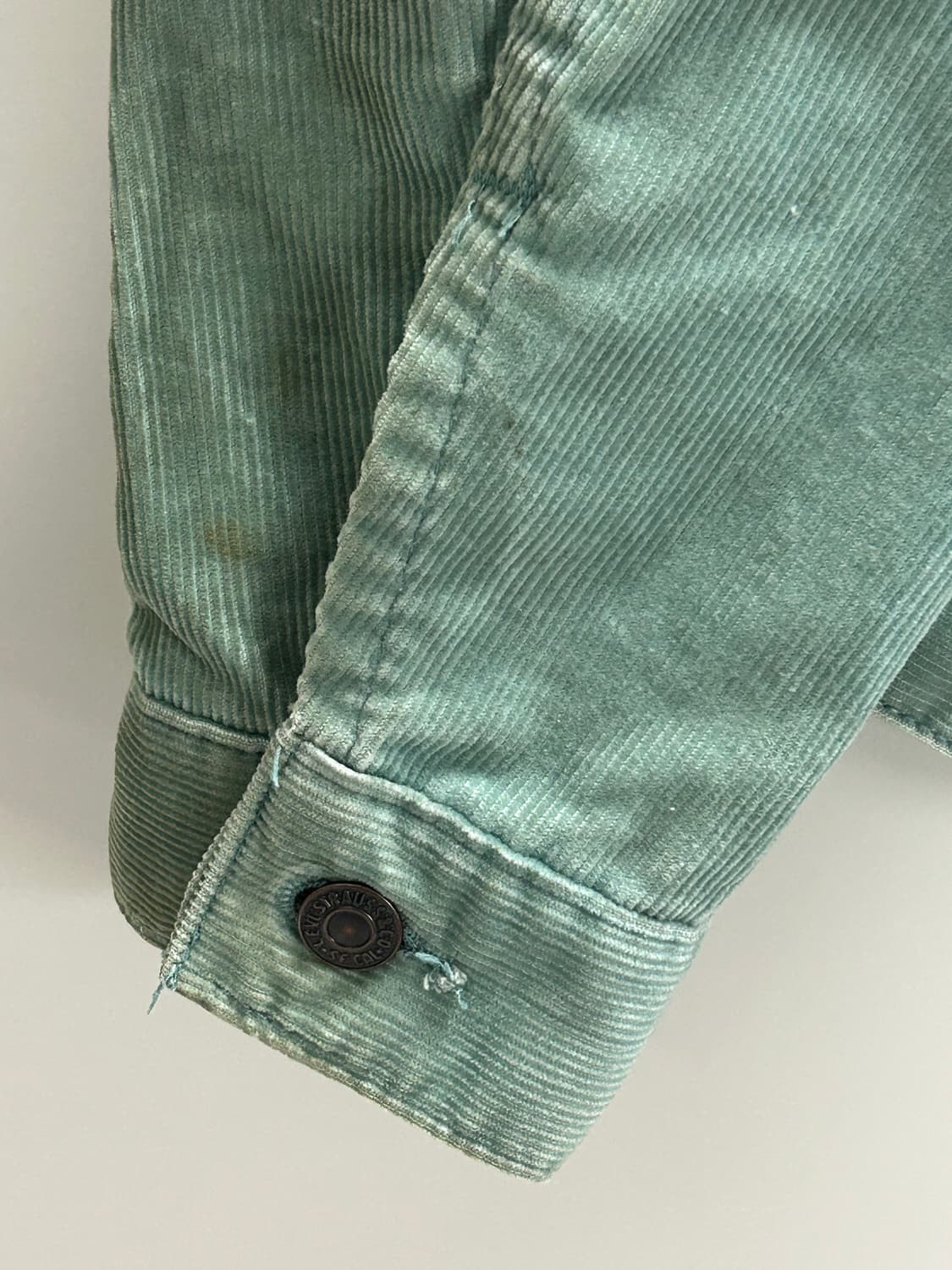 90s 리바이스 코듀로이 트러커 자켓 상품이미지4