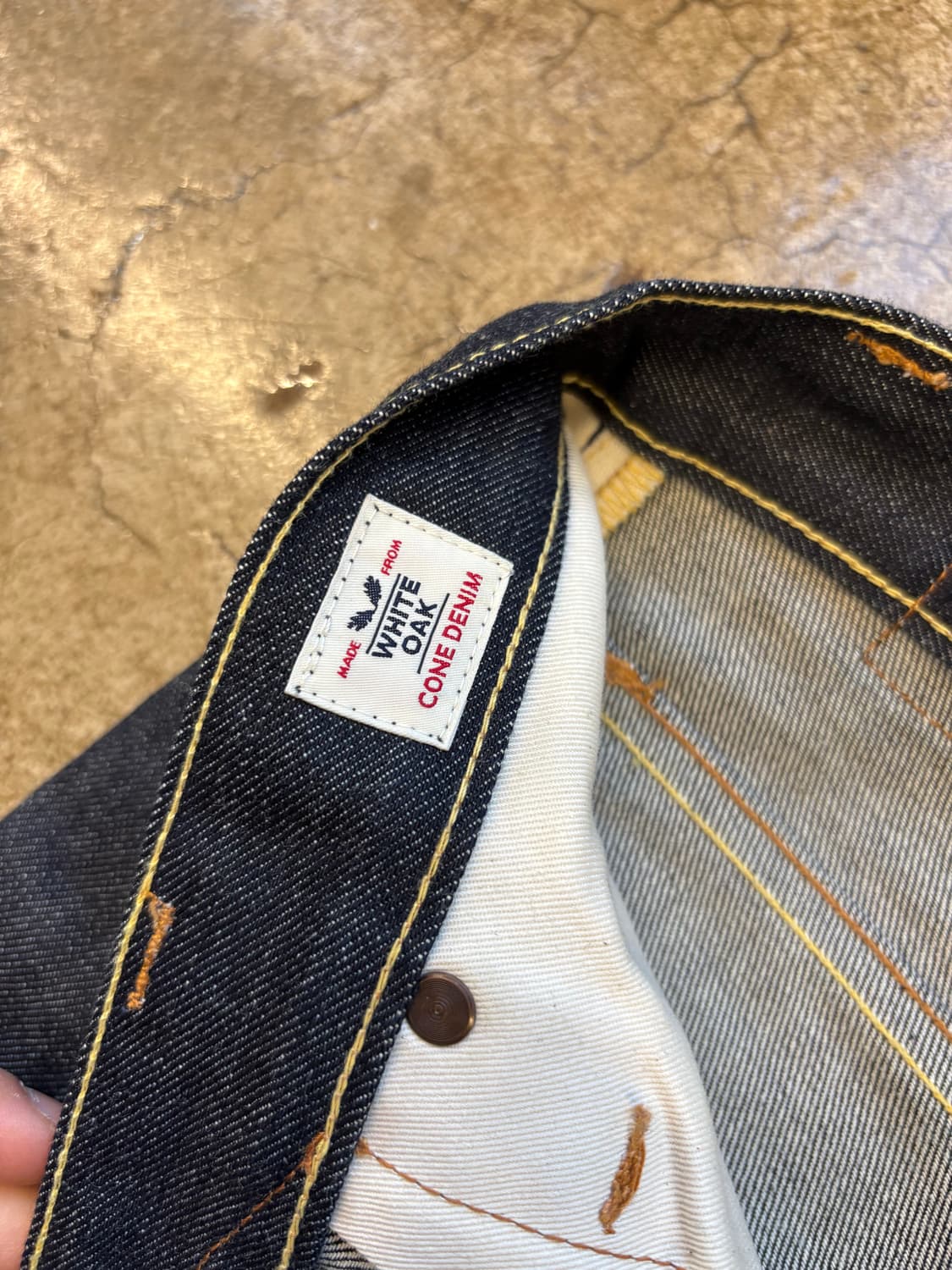 텔라슨 x 프릭스 스토어 생지 데님 진 상품이미지4