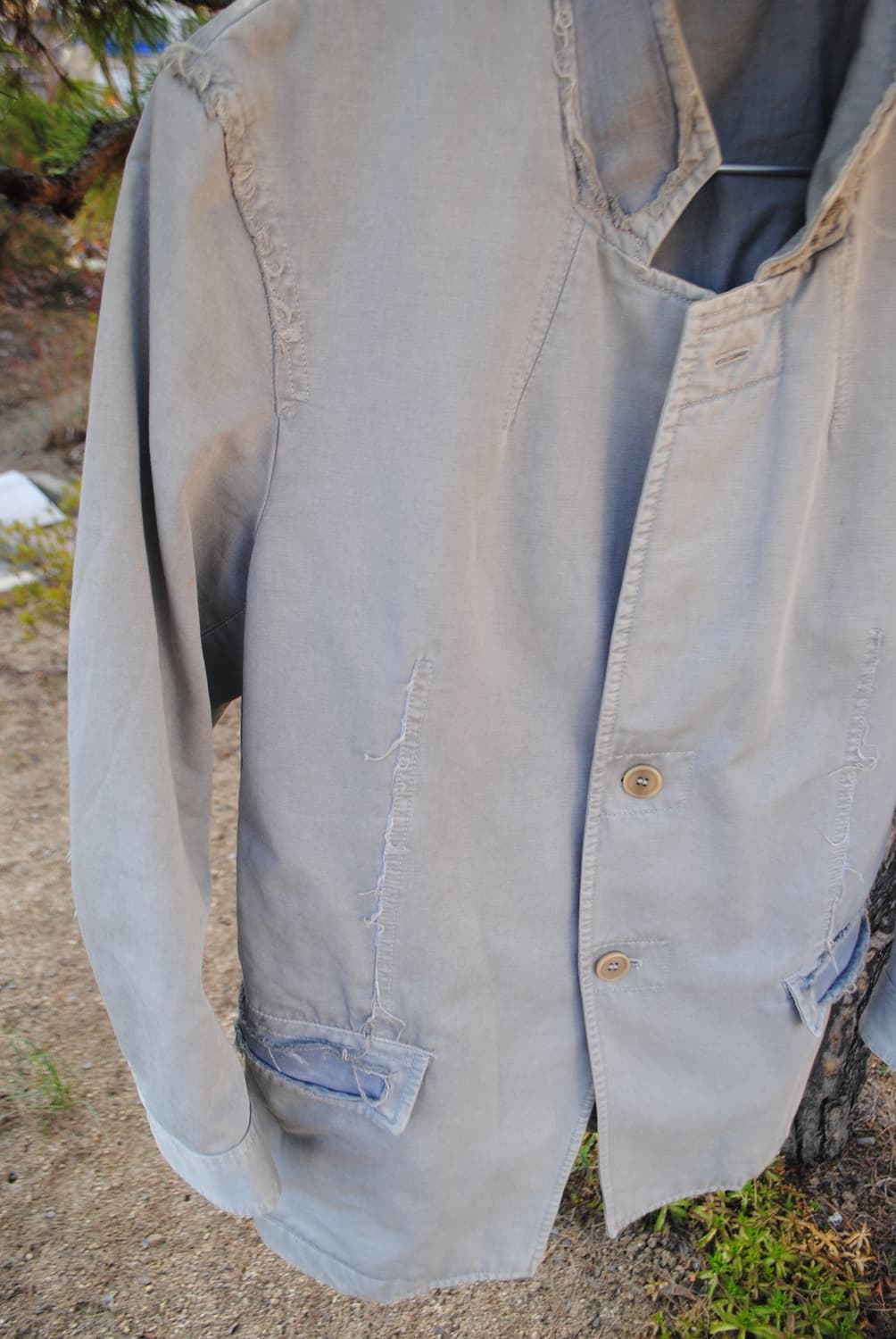 2000s 닐바렛 아카이브 그런지 코튼 자켓 상품이미지1