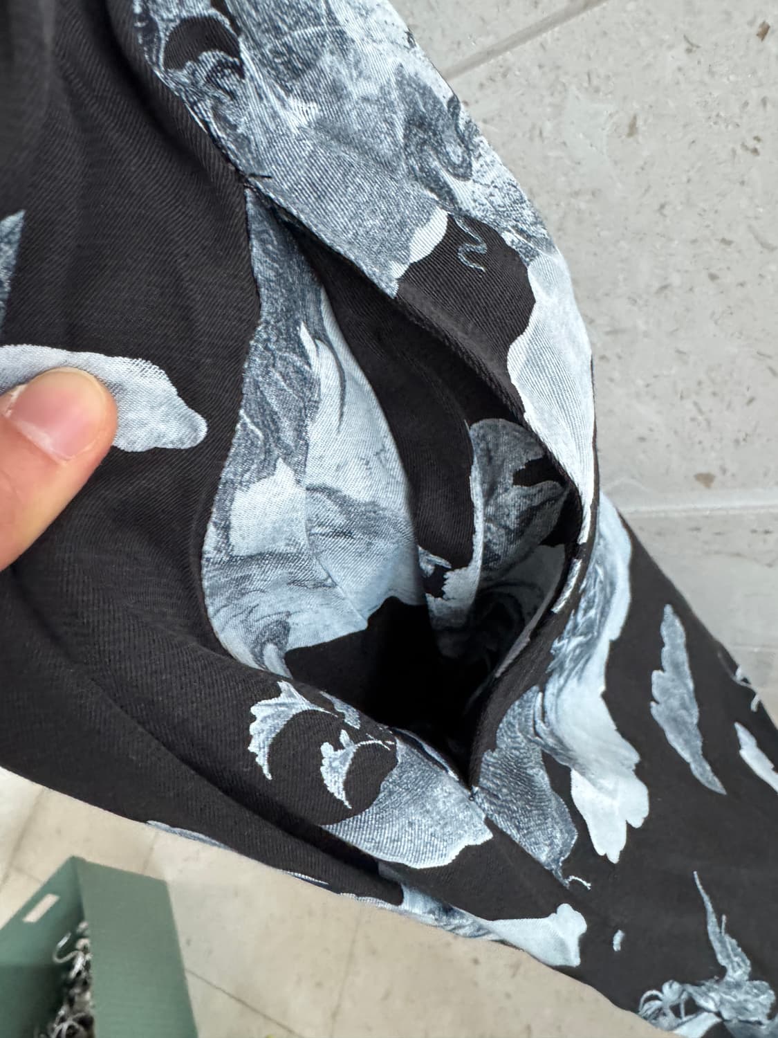 알로하블라섬 x 오프닝세레모니 하와이안 셔츠 원피스 블랙 s  상품이미지2